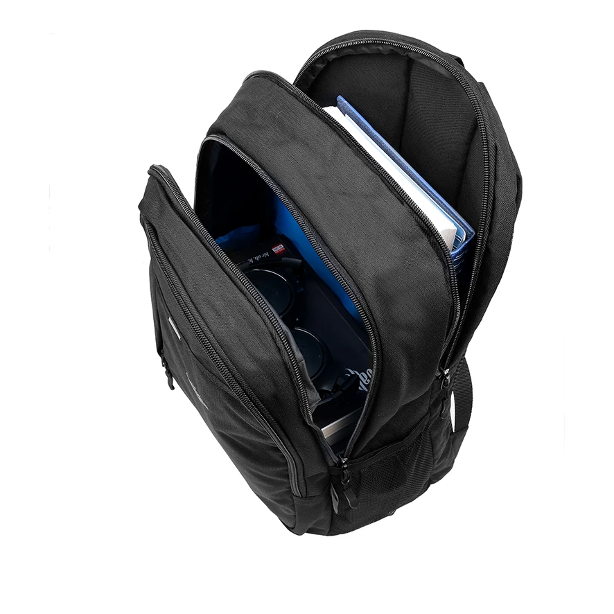 Bagacar Okul ve Günlük Laptop Bölmeli Sırt Çantası Siyah