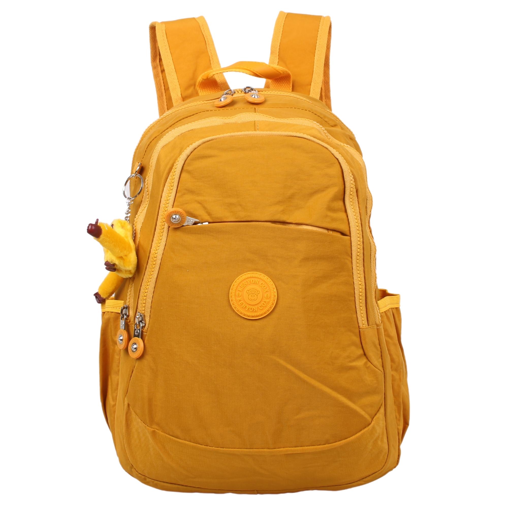 Kenyon Cox 8812 Sarı Unisex Klinkır Kumaş Sırt Çantası