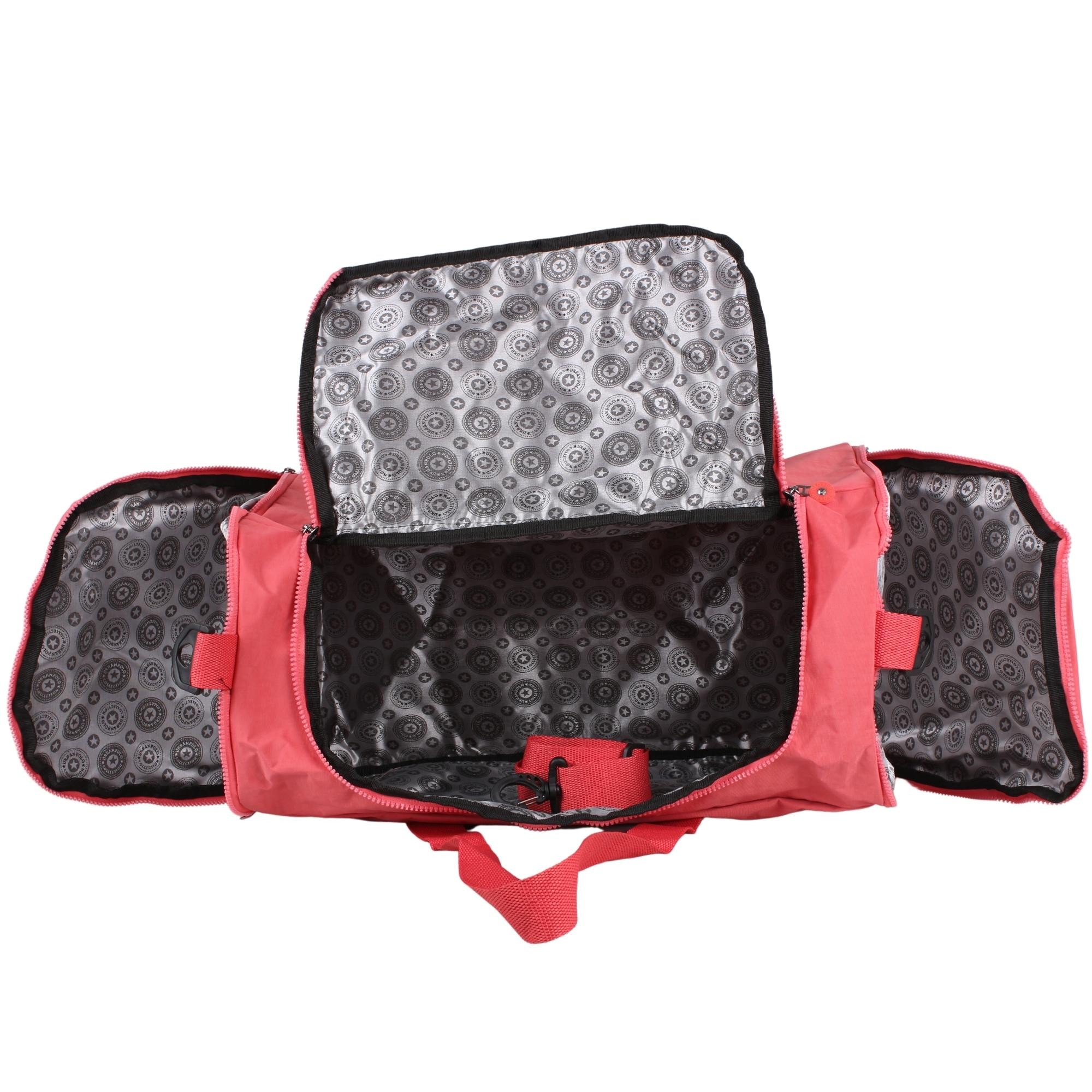 Bagacar UR6020 Siyah Klinkır Kumaş Plaj Spor ve Seyahat Çantası