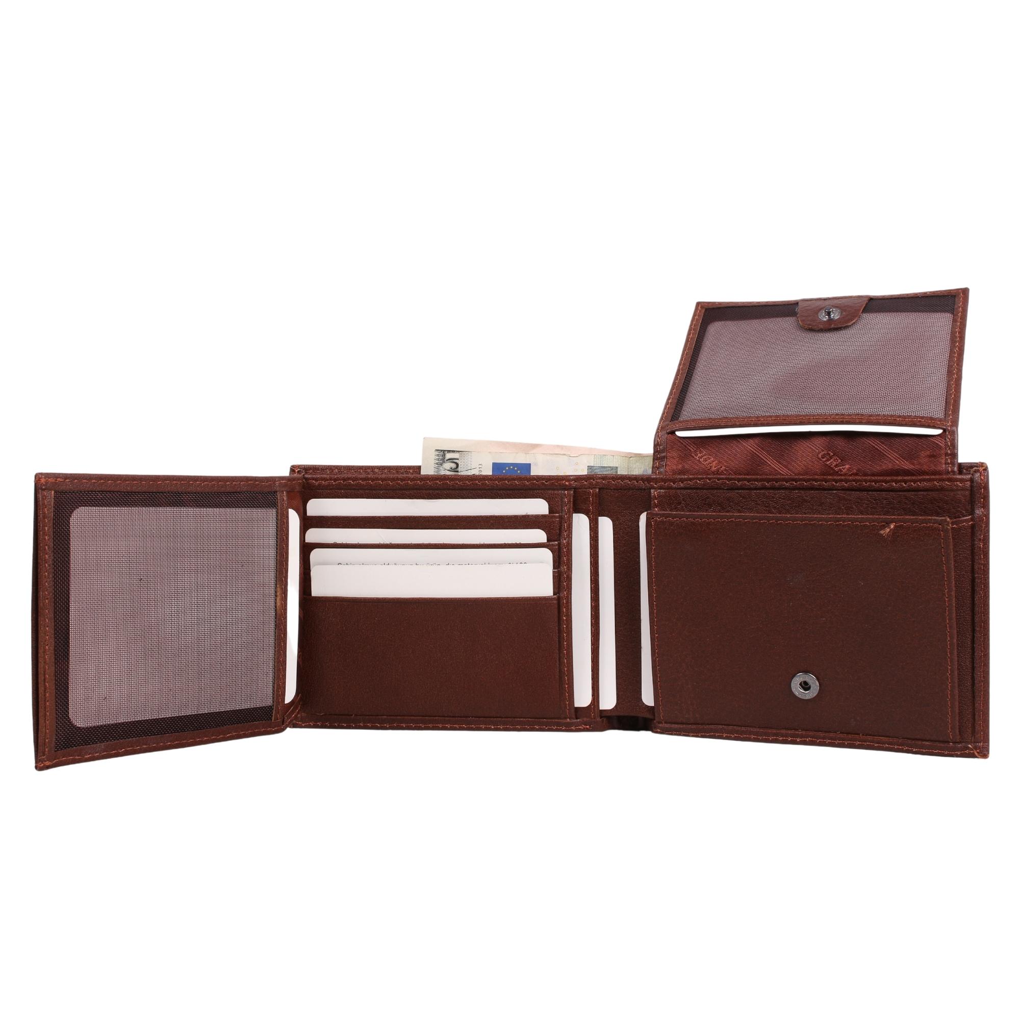 Legend Leather Taba 1530 Erkek Hakiki Deri Cüzdanı