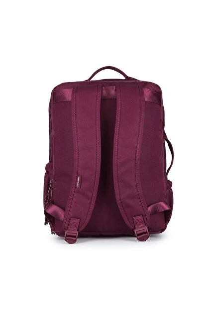 Bagacar Smart Bag 3210 Okul ve Günlük Laptop Bölmeli Sırt Çantası Bordo