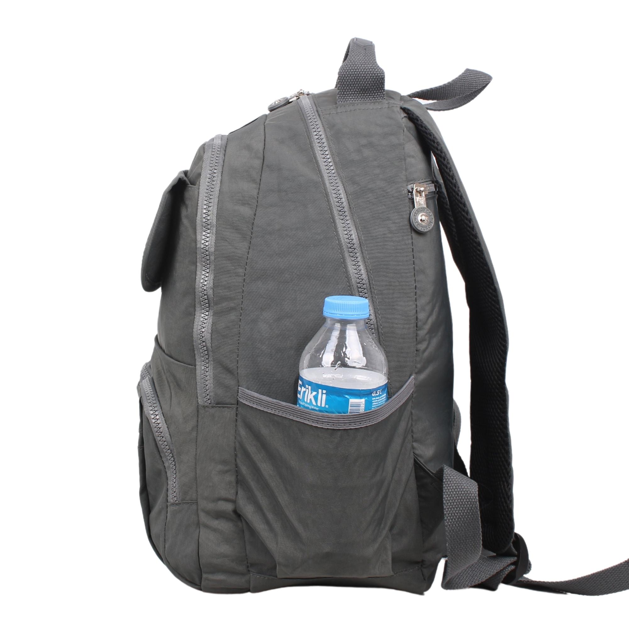 Bagacar Kenyon Cox 8866 Gri Unisex Klinkır Kumaş Sırt Çantası