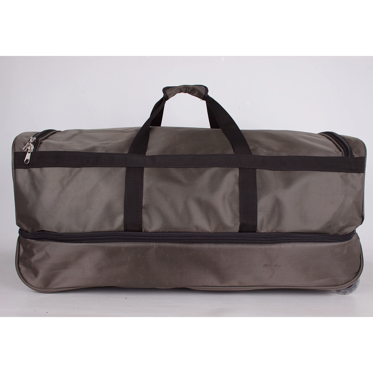 Bagacar Tekerlekli Körüklü Battal Boy Seyahat Valizi Gri