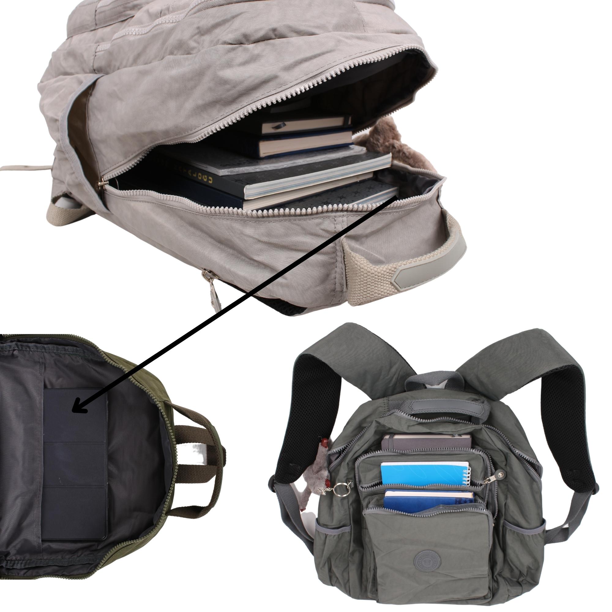 Kenyon Cox 8864 Mavi Unisex Klinkır Kumaş Sırt Çantası