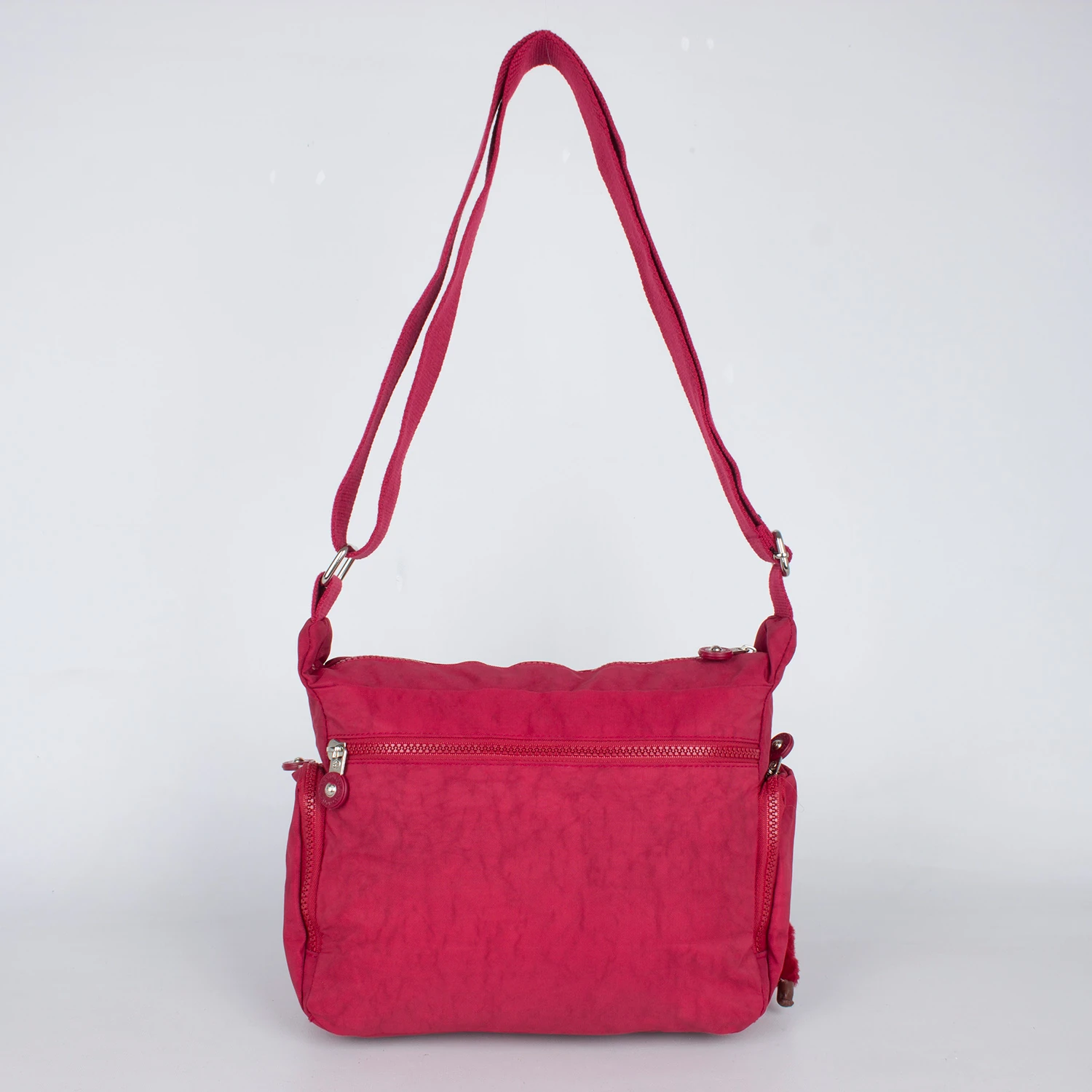 Kenyon 2736 Klinkır Kumaş Bayan Çapraz Omuz Çantası Vişne