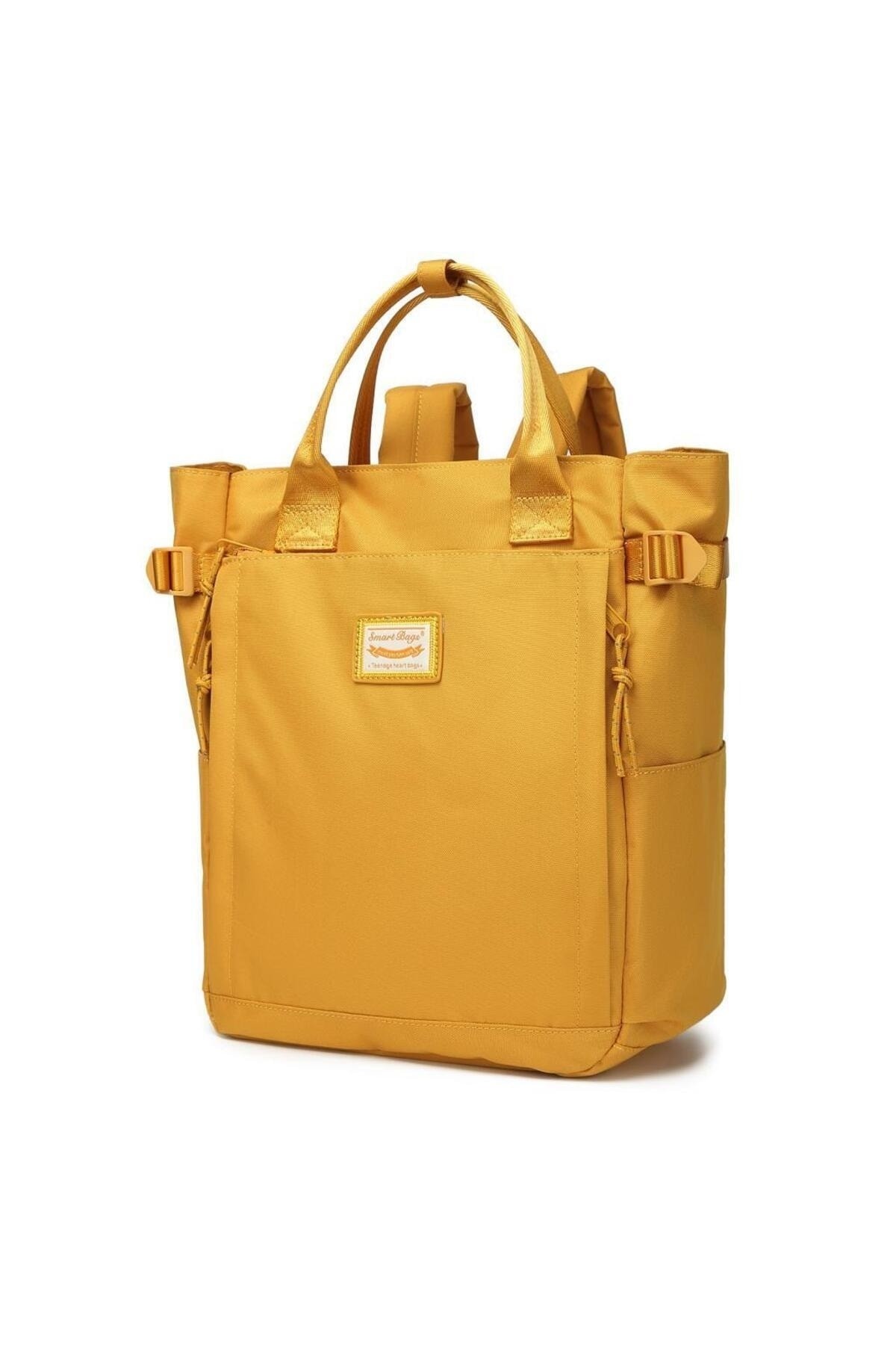 Bagacar Smart Bag 3194 Okul ve Günlük Laptop Bölmeli Sırt Çantası Hardal