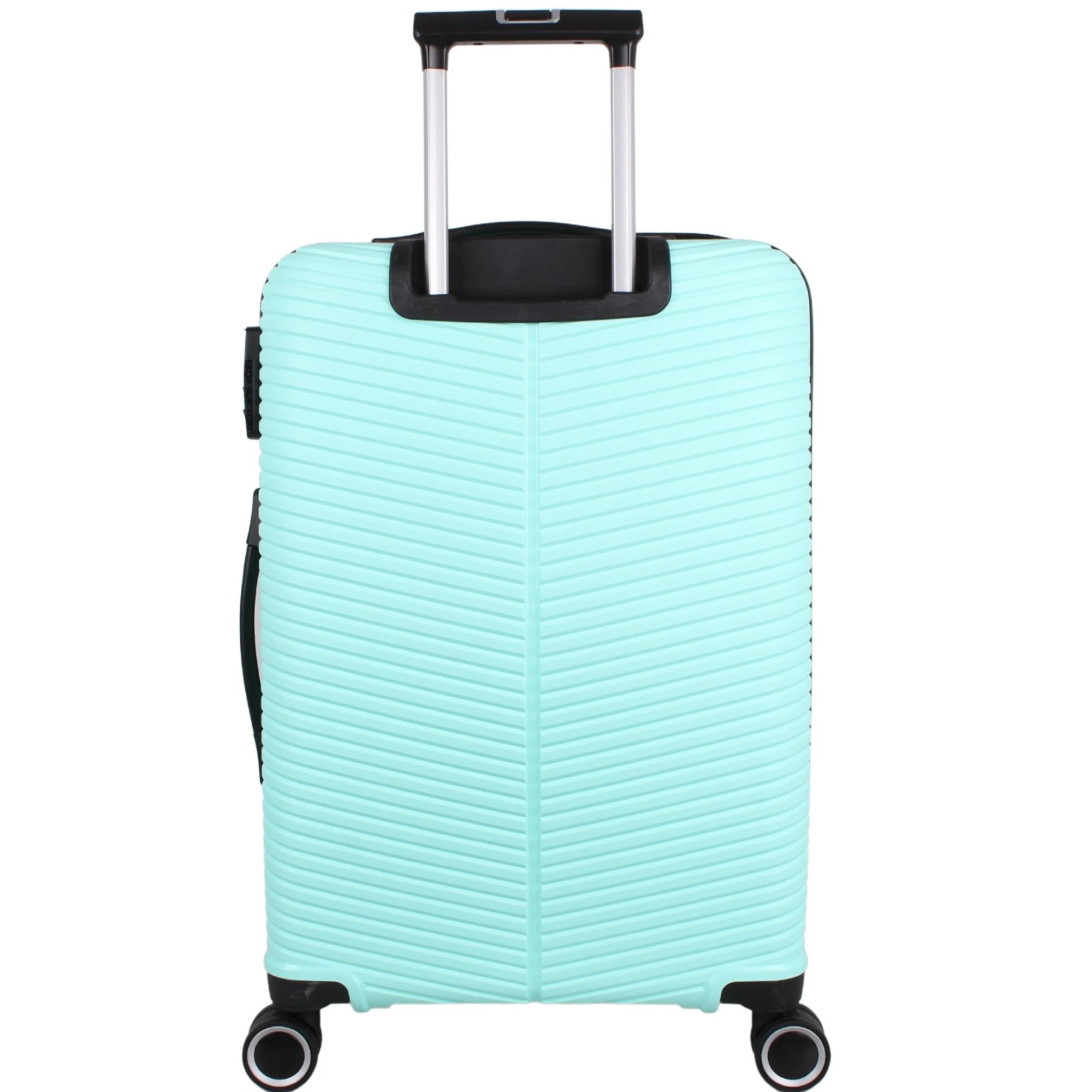 Bagacar Ultra Light Kırılmaz Silikon Orta Boy Valiz Su Yeşili