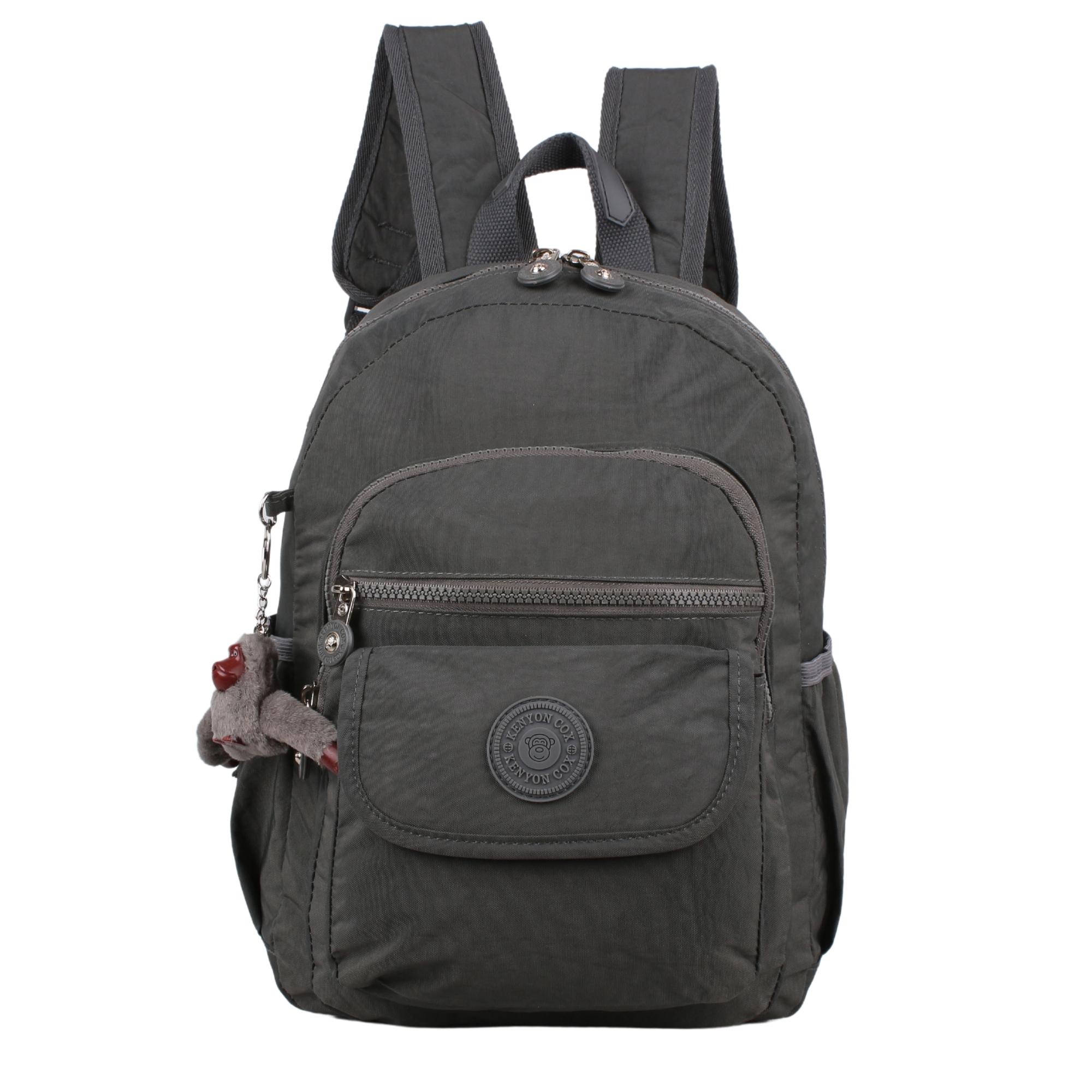 Kenyon Cox 8835S Gri Unisex Klınkır Maymunlu Günlük Sırt Çantası