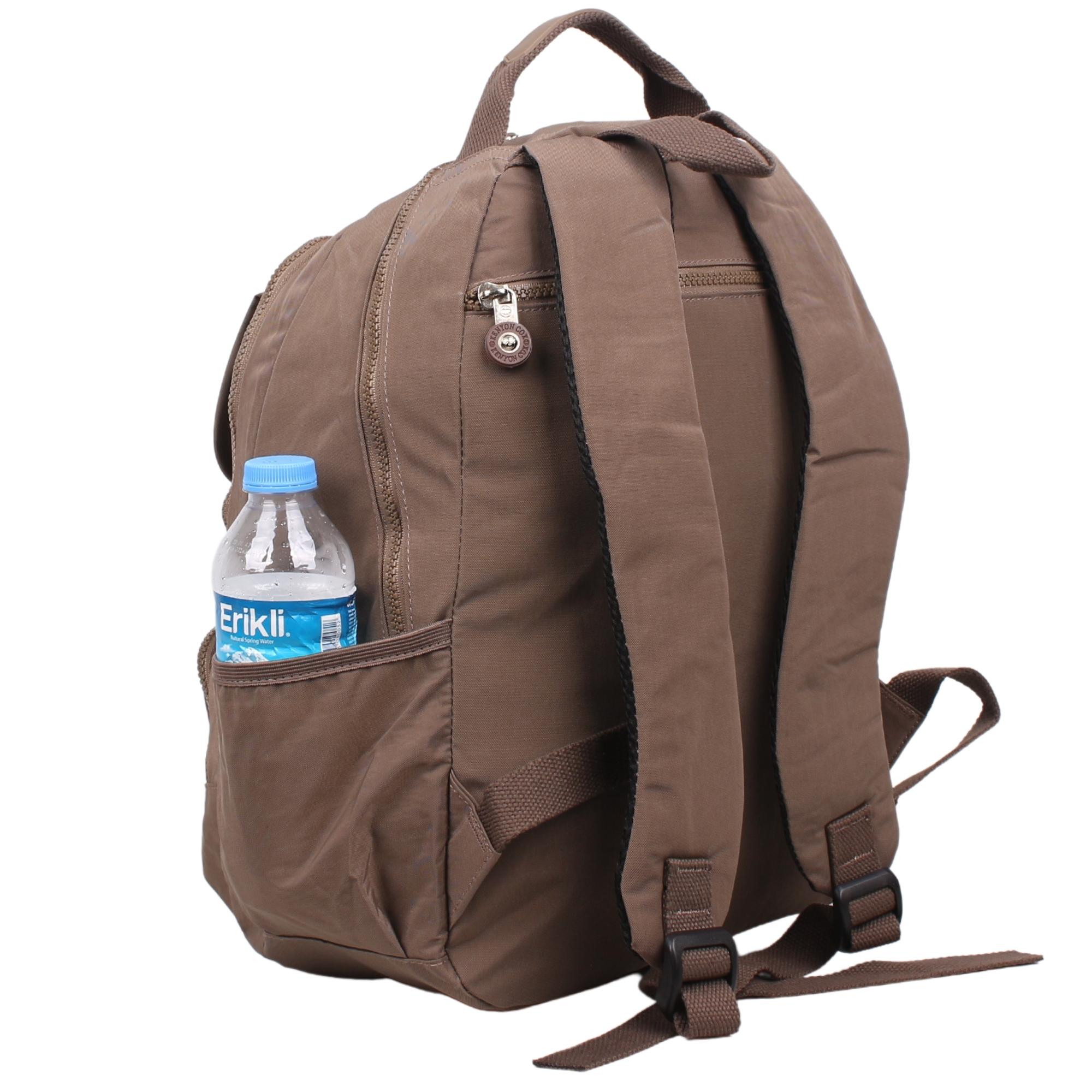 Bagacar Kenyon Cox 8866 Vizon Unisex Klinkır Kumaş Sırt Çantası