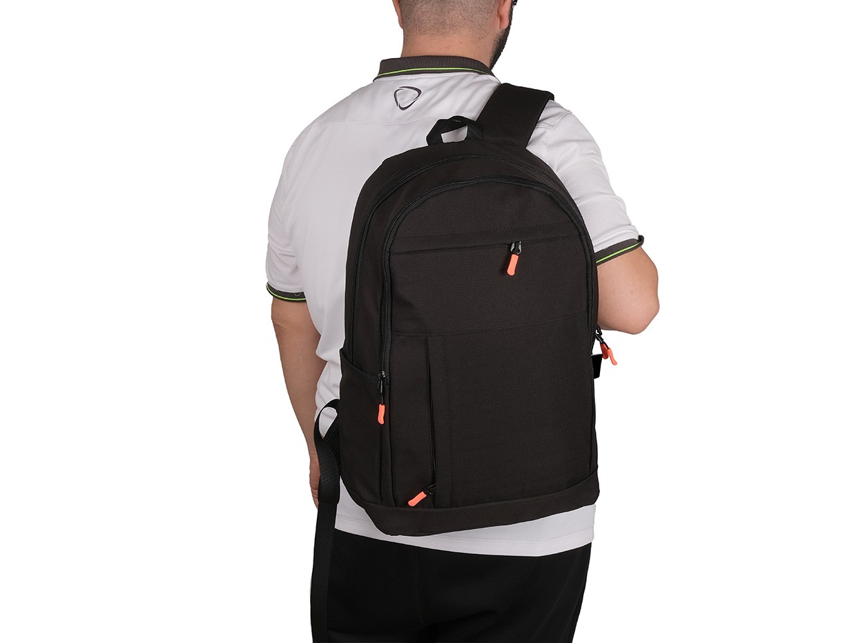 Bagacar 1131 Okul ve Günlük Laptop Bölmeli Sırt Çantası Siyah
