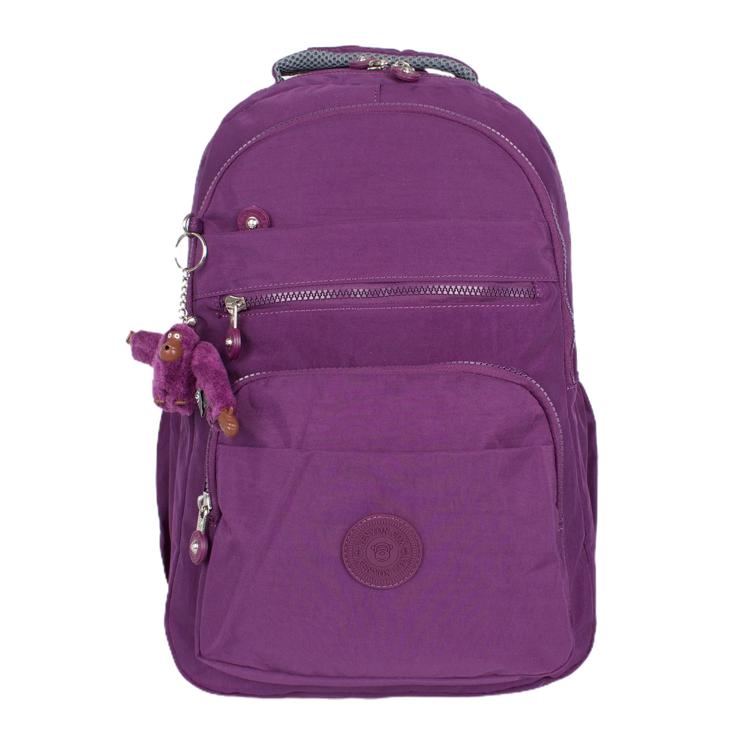 Kenyon 1810 Unisex Klinkır Kumaş Sırt Çantası Mor