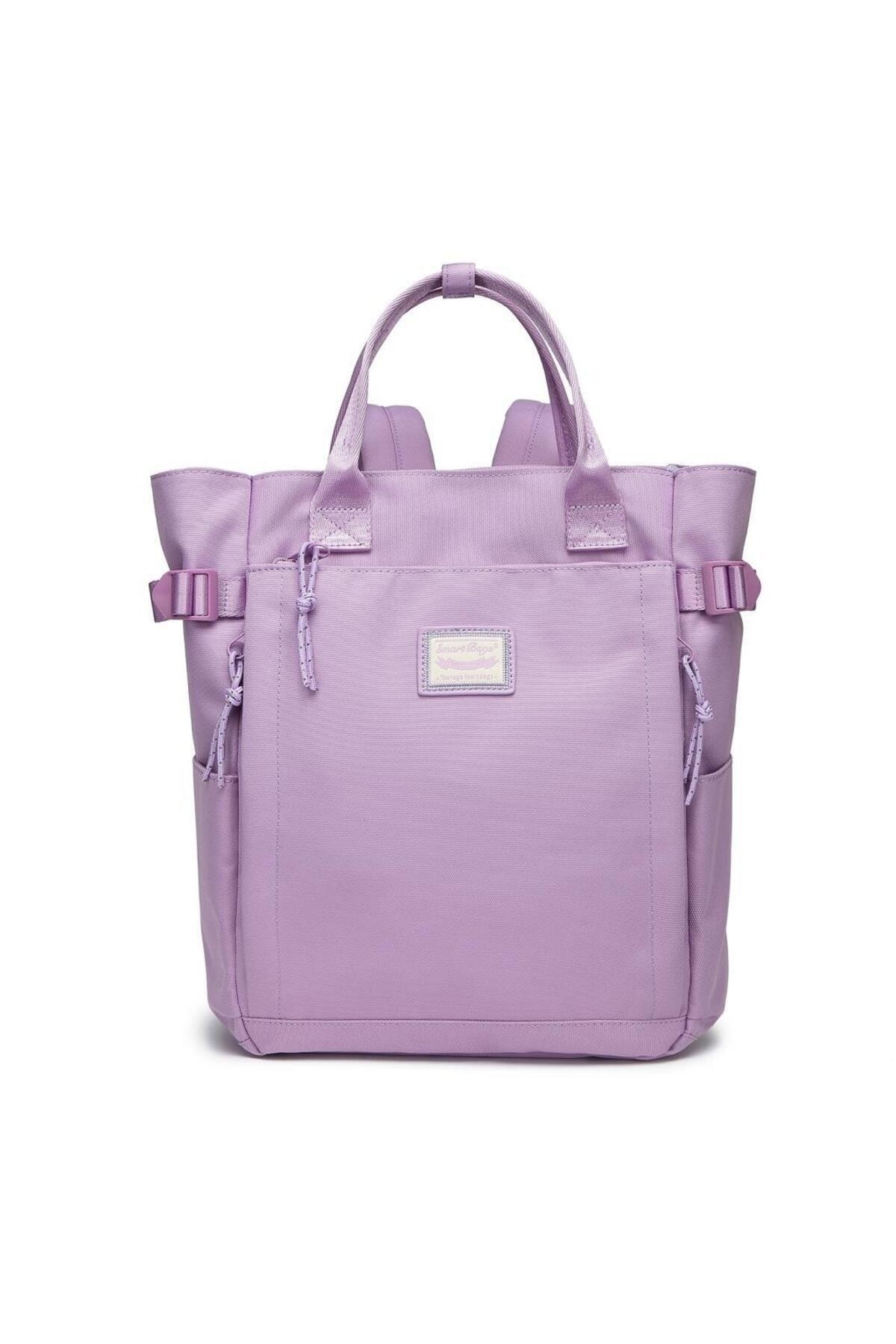 Bagacar Smart Bag 3194 Okul ve Günlük Laptop Bölmeli Sırt Çantası Lila