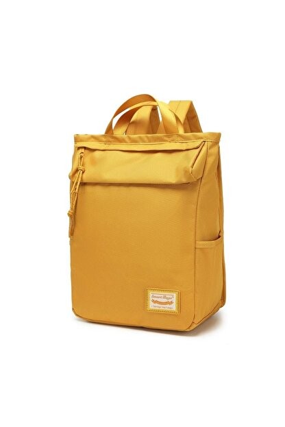 Bagacar Smart Bag 3195 Okul ve Günlük Laptop Bölmeli Sırt Çantası Hardal