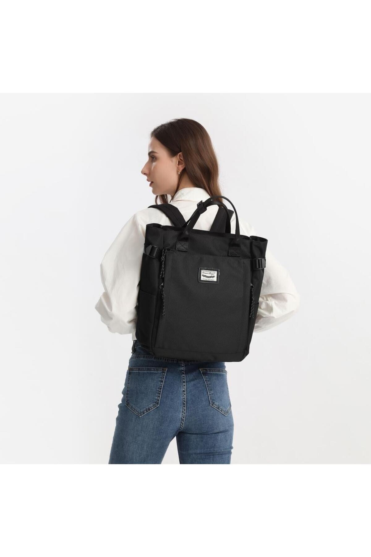 Bagacar Smart Bag 3194 Okul ve Günlük Laptop Bölmeli Sırt Çantası Bordo