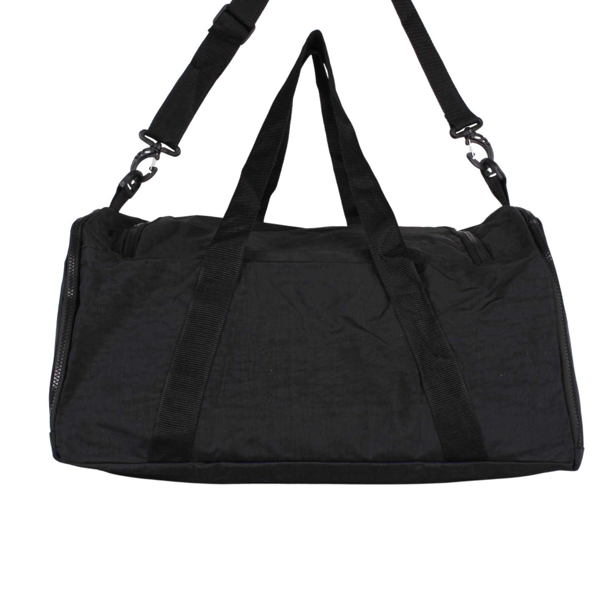 Bagacar UR6020 Siyah Klinkır Kumaş Plaj Spor ve Seyahat Çantası