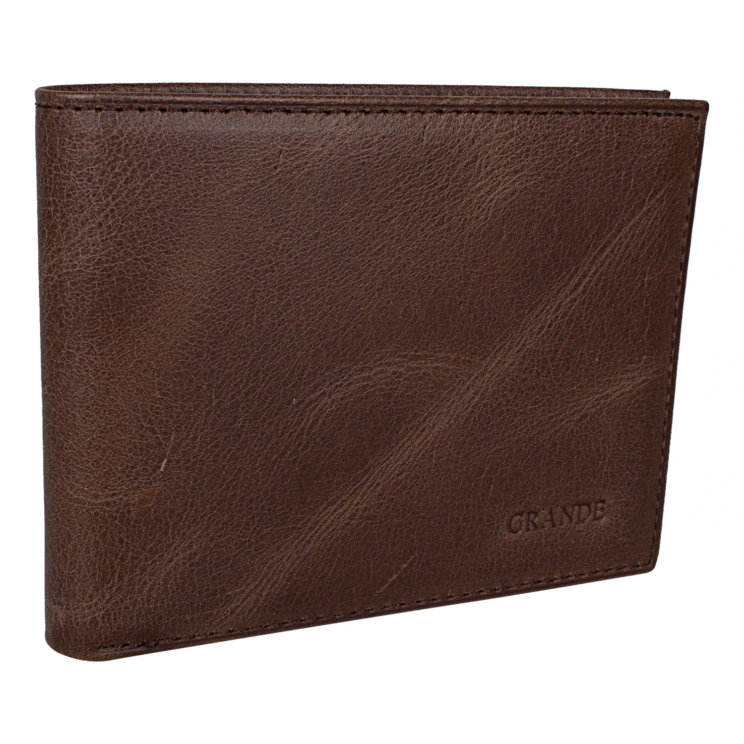 Bagacar 1738 Hakiki Deri Erkek Cüzdanı Kahve