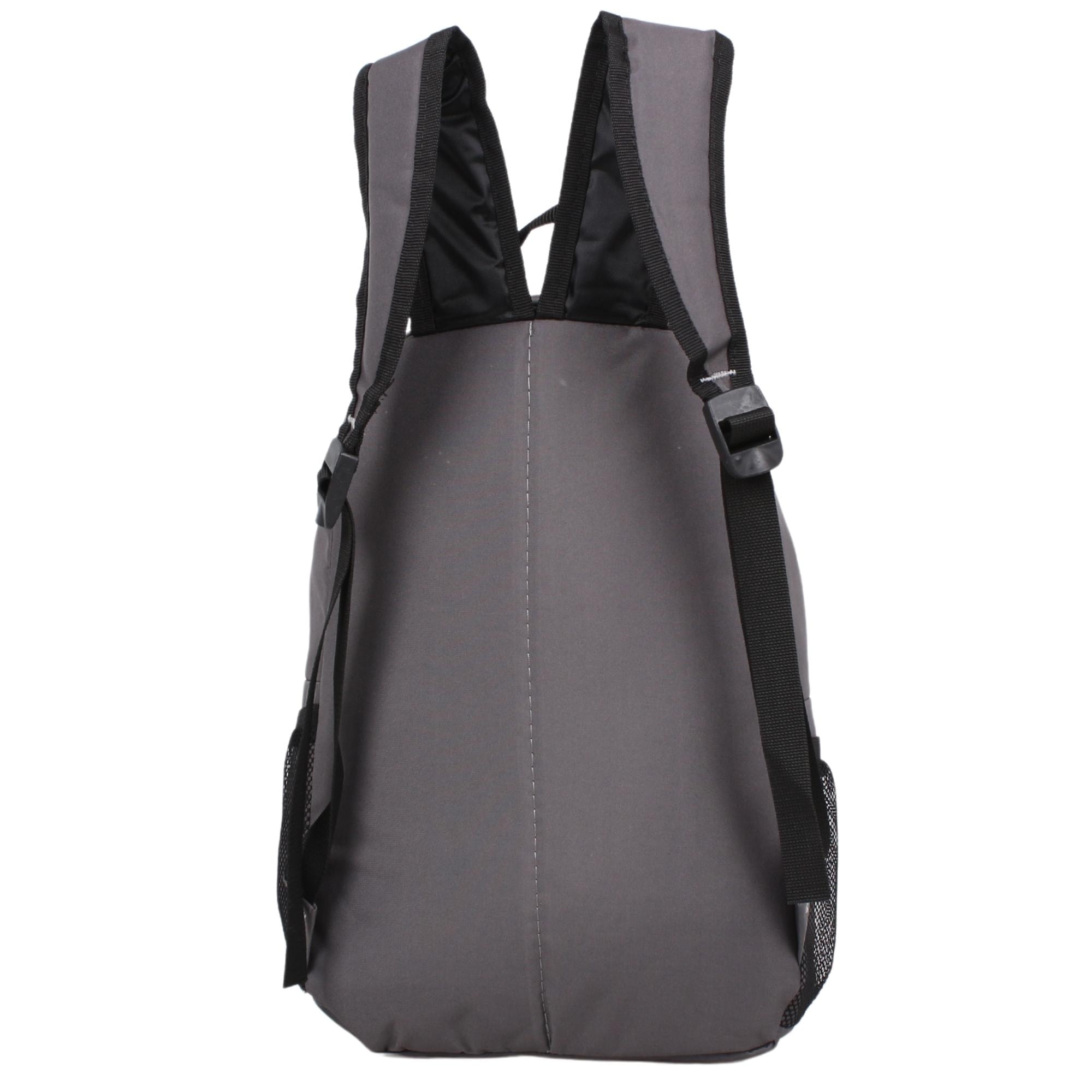 Bagacar Mnt Cepli Gri Unisex Okul ve Günlük Sırt Çantası