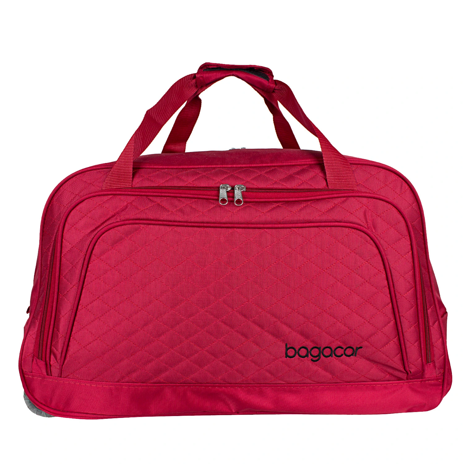 Bagacar Büyük - Kabin İki Tekerlekli Seyahat Çantası Kırmızı