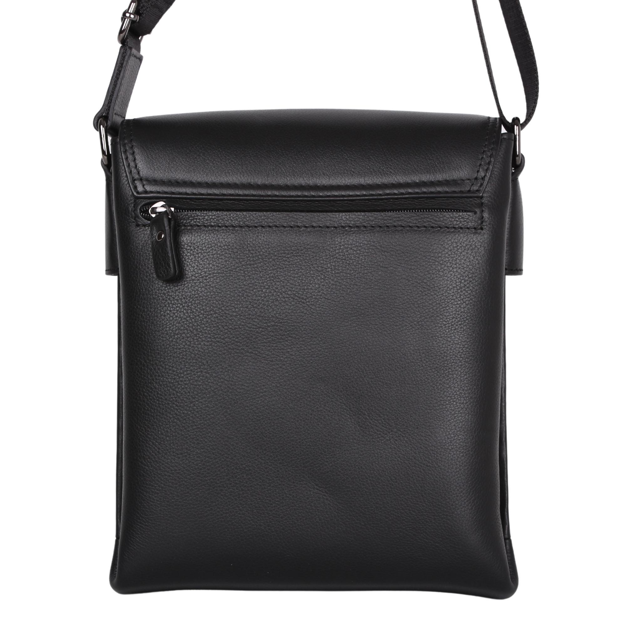 Legend Leather 4261 Siyah Hakiki Deri Erkek Postacı Çanta