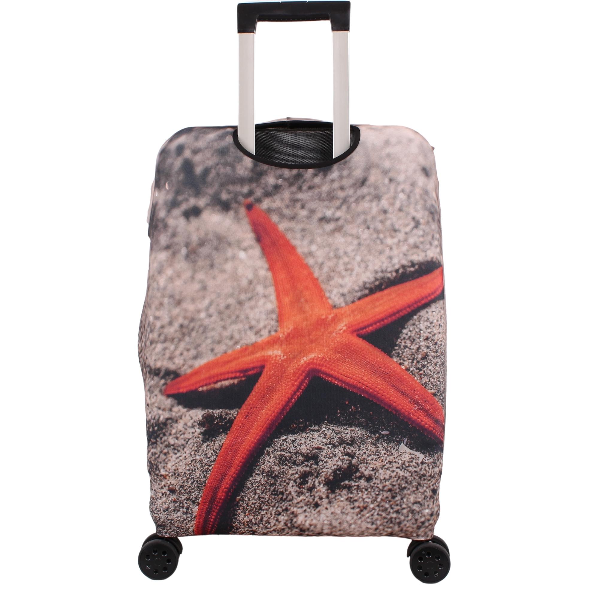 Bagacar Deniz Yıldızı Büyük Boy Valiz için Valiz Kılıfı