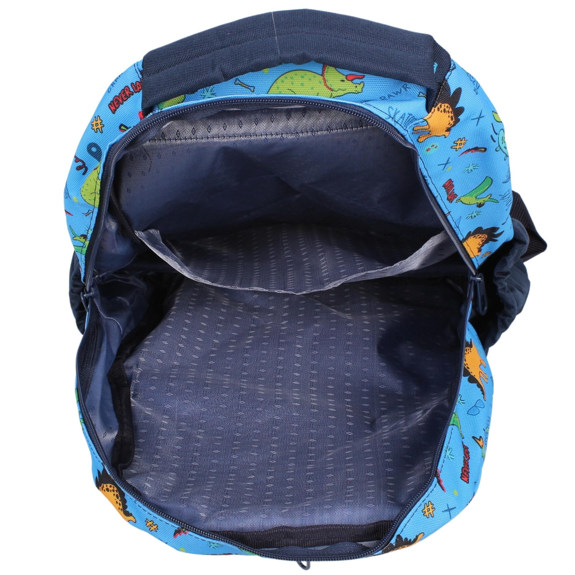Bagacar Kids Erkek Mavi Köpekli Model Kalemlikli Beslenmeli Set Sırt Çantası