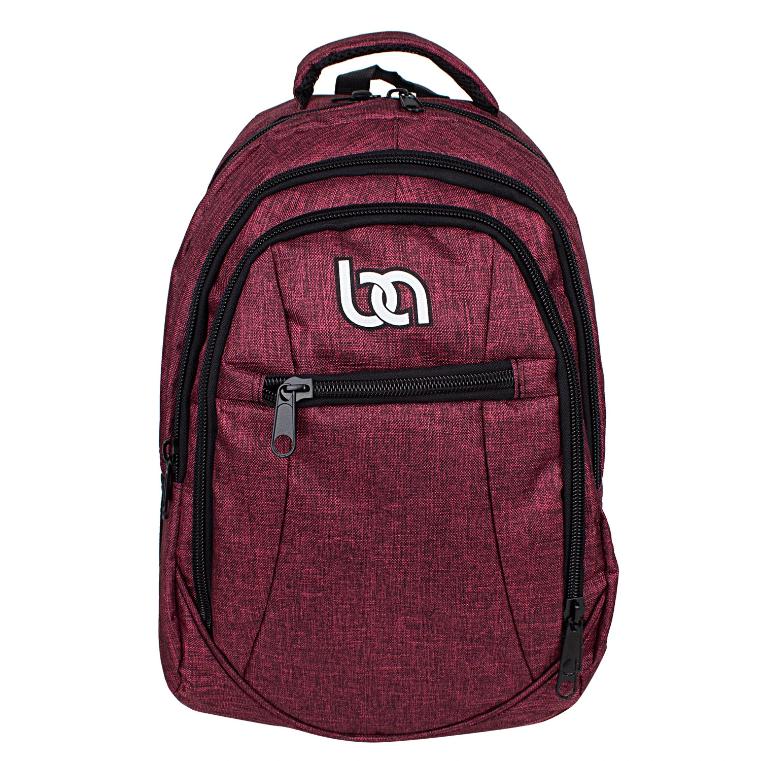 Bagacar 307 Laptop Bölmeli Okul Ve Günlük Sırt Çantası Bordo