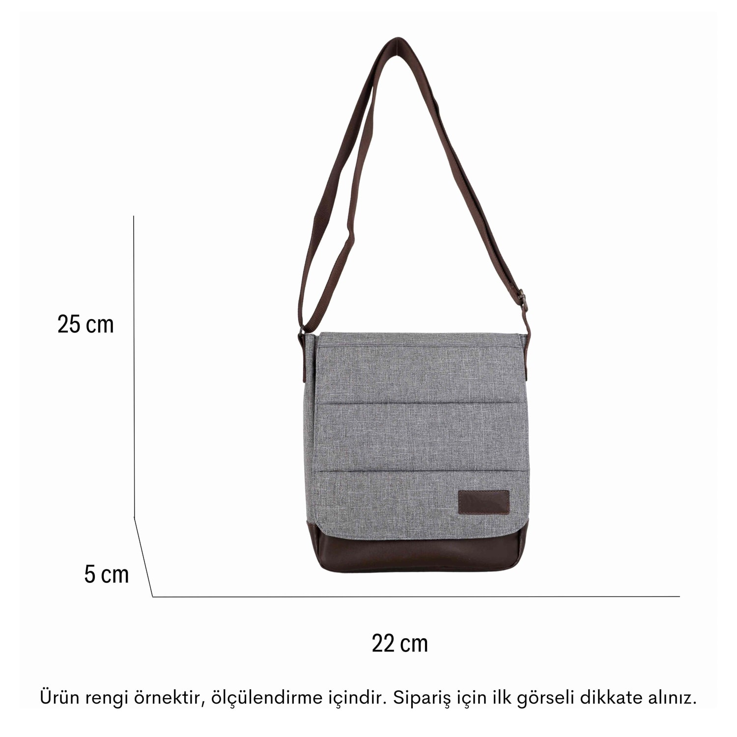 Bagacar Bej Unisex 9" 10" iPad ve Tabletli Postacı Çantası