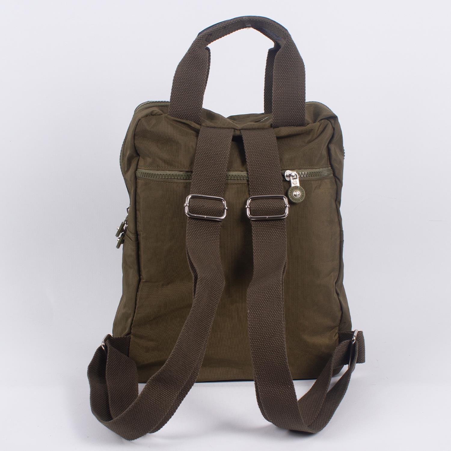 Kenyon Cox 8839 Klinkır Kumaş Hafif Sırt Çantası Haki