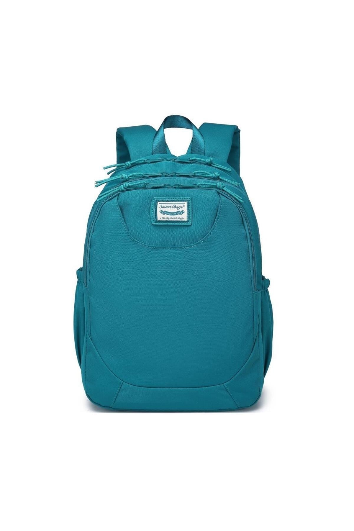 Bagacar Smart Bag 3199 Okul ve Günlük Laptop Bölmeli Sırt Çantası Petrol