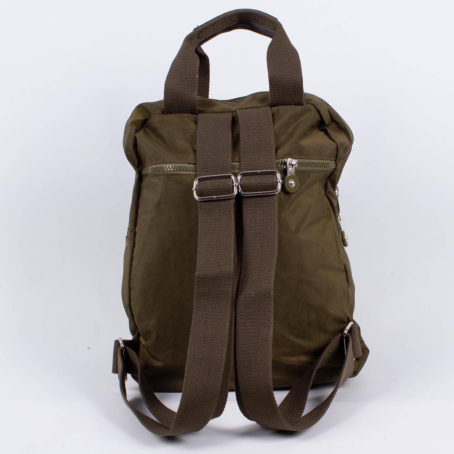 Kenyon Cox 8839 Klinkır Kumaş Hafif Sırt Çantası Kahve