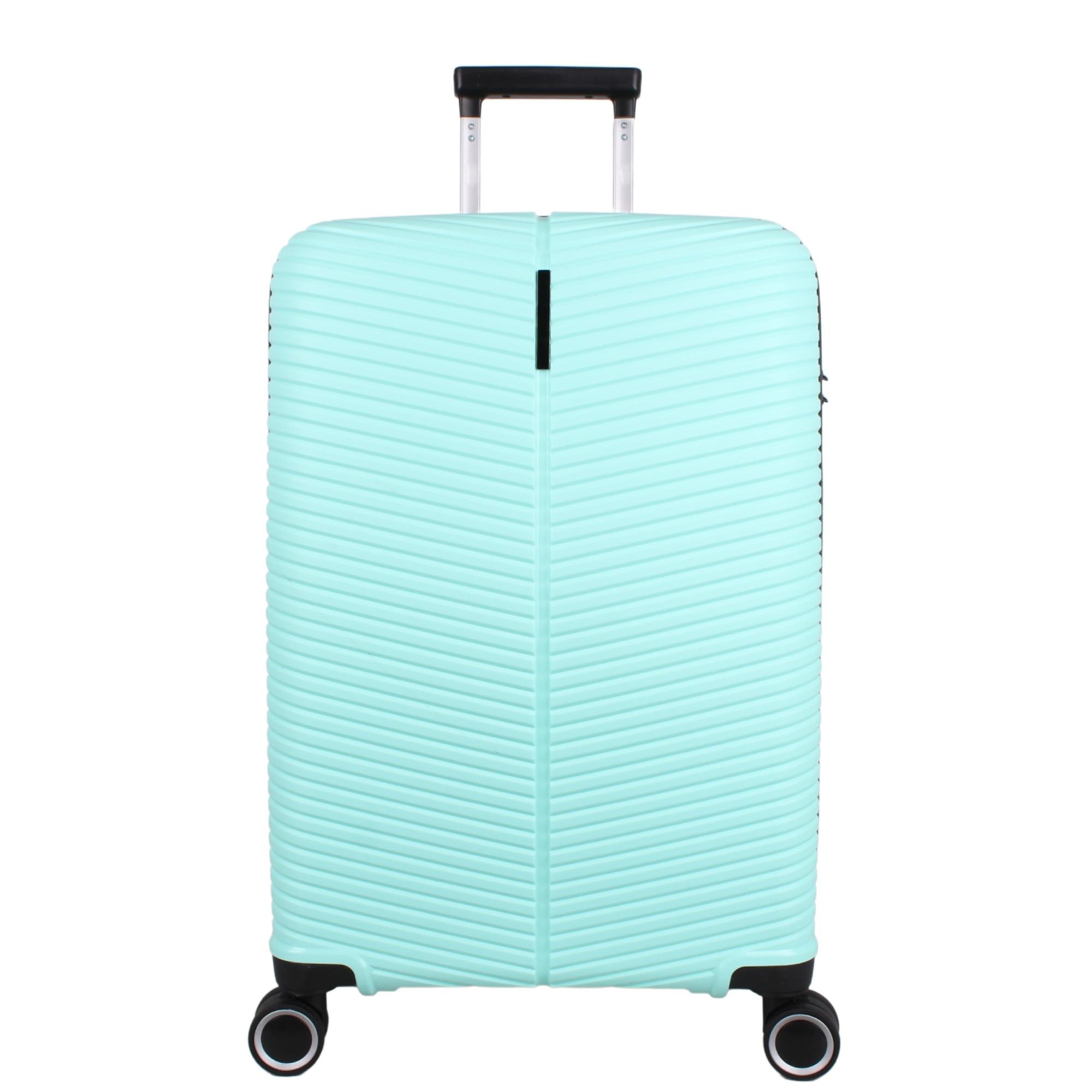 Bagacar Ultra Light Kırılmaz Silikon 3 Lü Valiz Seti Su Yeşili