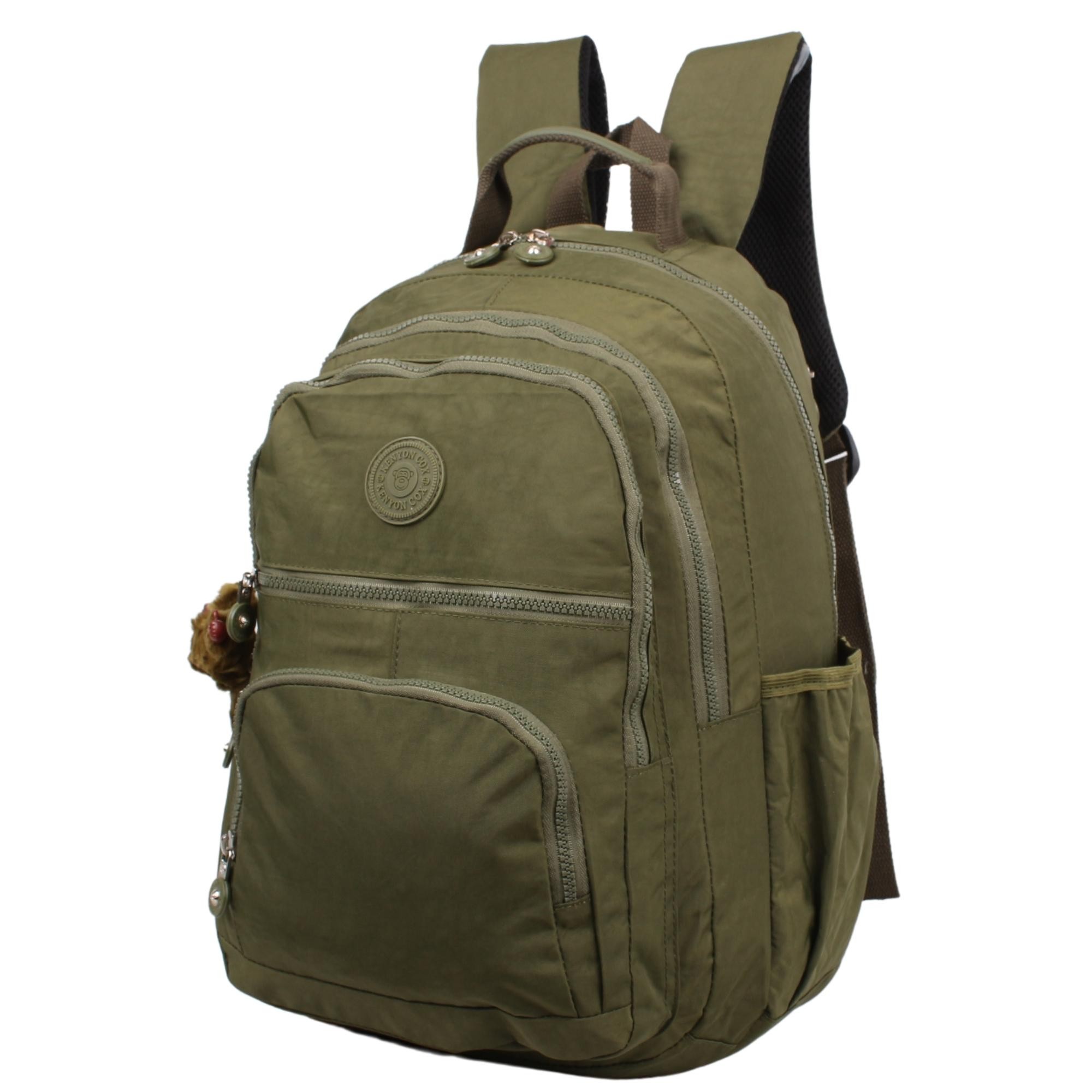 Kenyon Cox 8862 Yeşil Unisex Klinkır Kumaş Sırt Çantası