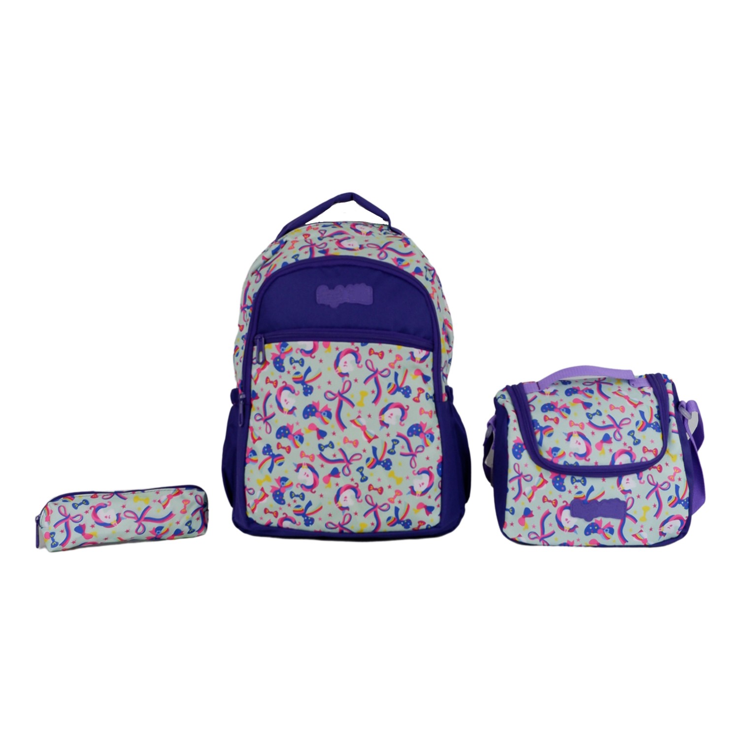 Bagacar Kids Kız Unıcorn Model Kalemlikli Beslenmeli Set Sırt Çantası
