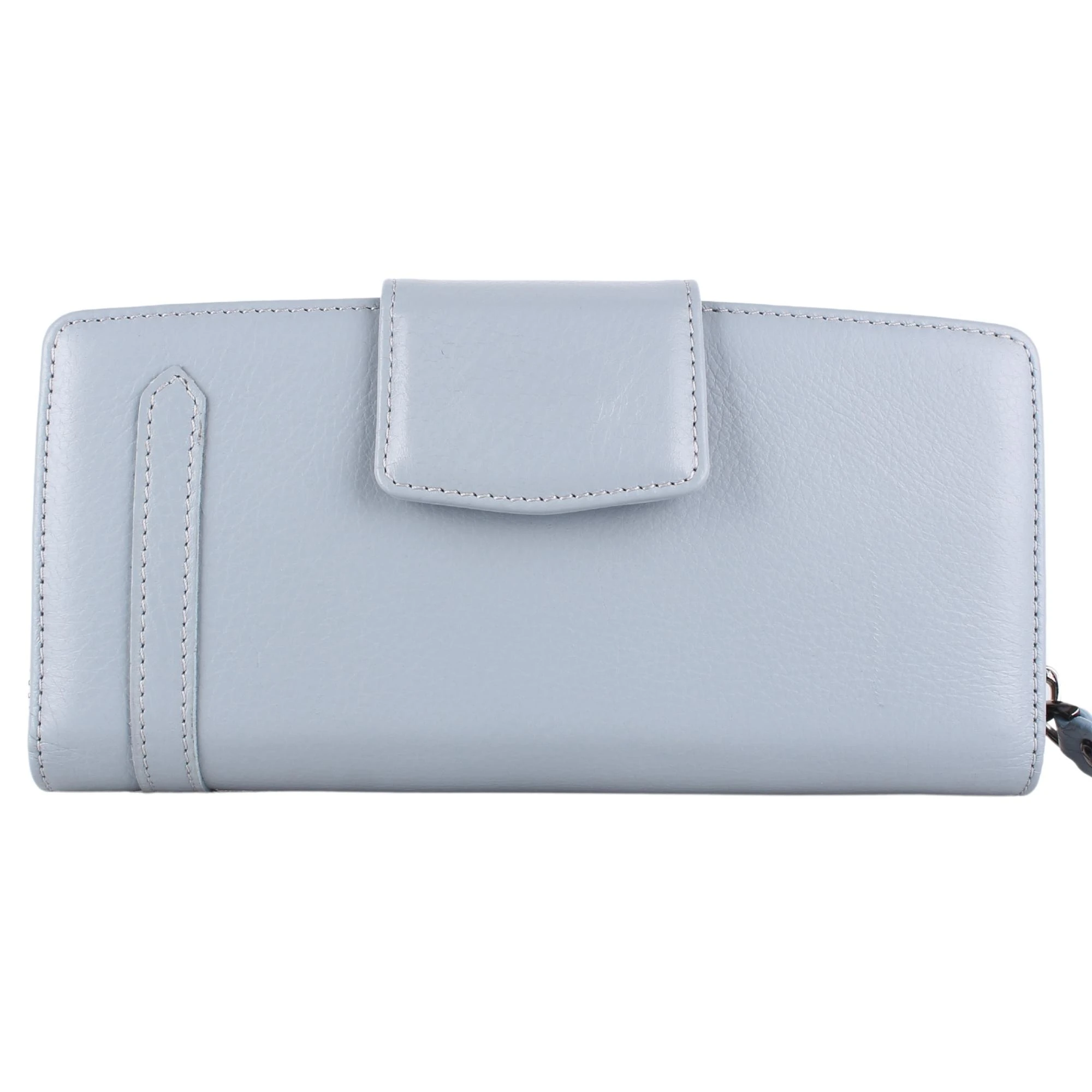 Legend Leather 2714 Bayan Hakiki Deri Cüzdan Buz Mavi