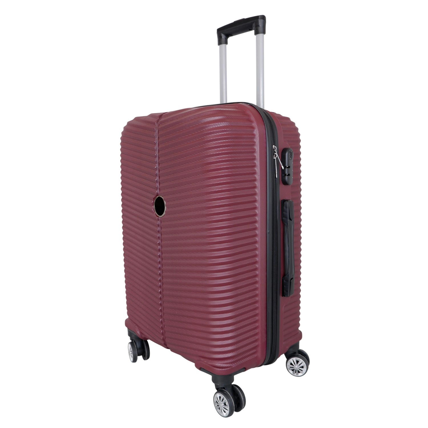 Bagacar Pause2 Pudra 8 Tekerlek Fiber Abs Valiz Seti