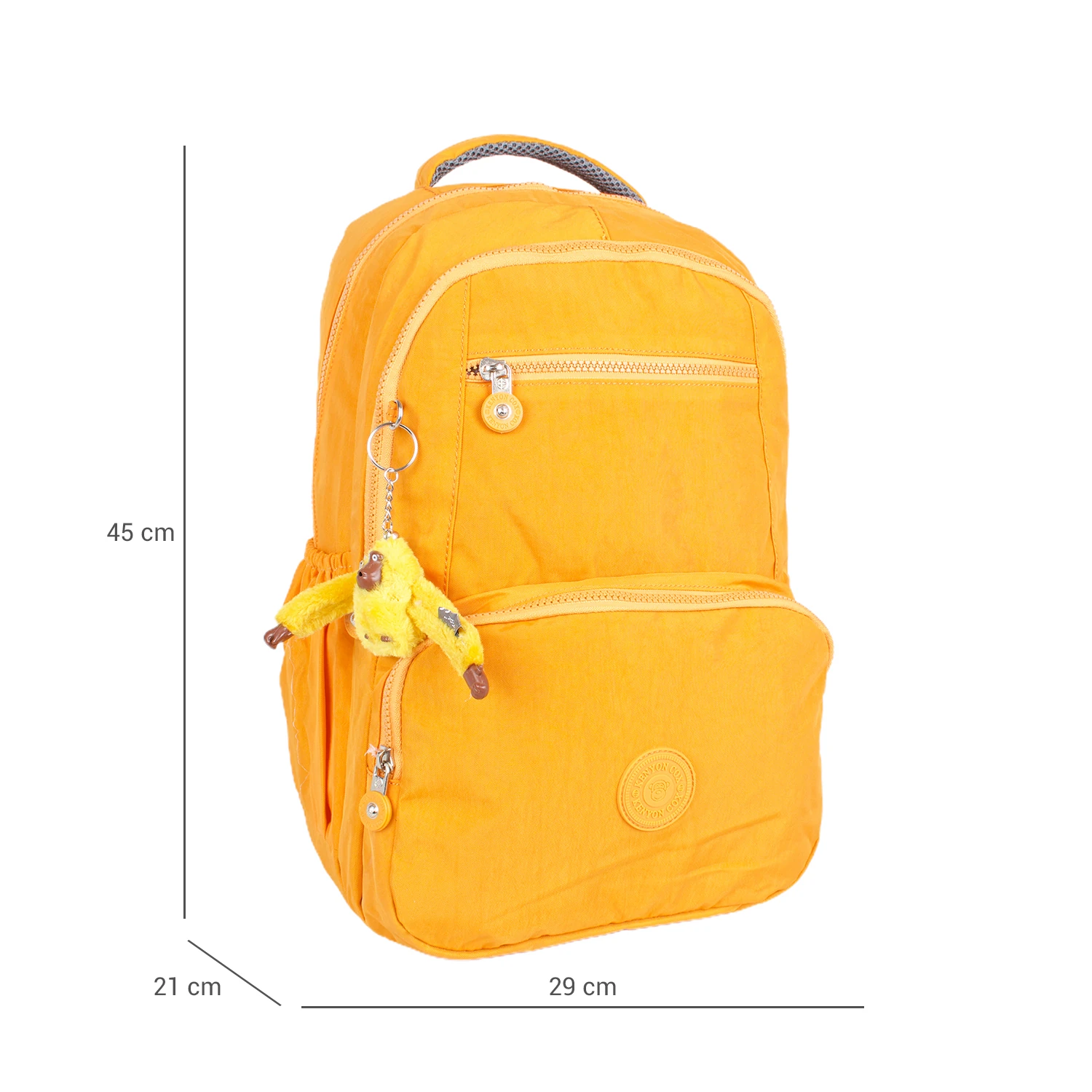 Kenyon 1763 Unisex Klinkır Kumaş Sırt Çantası Sarı