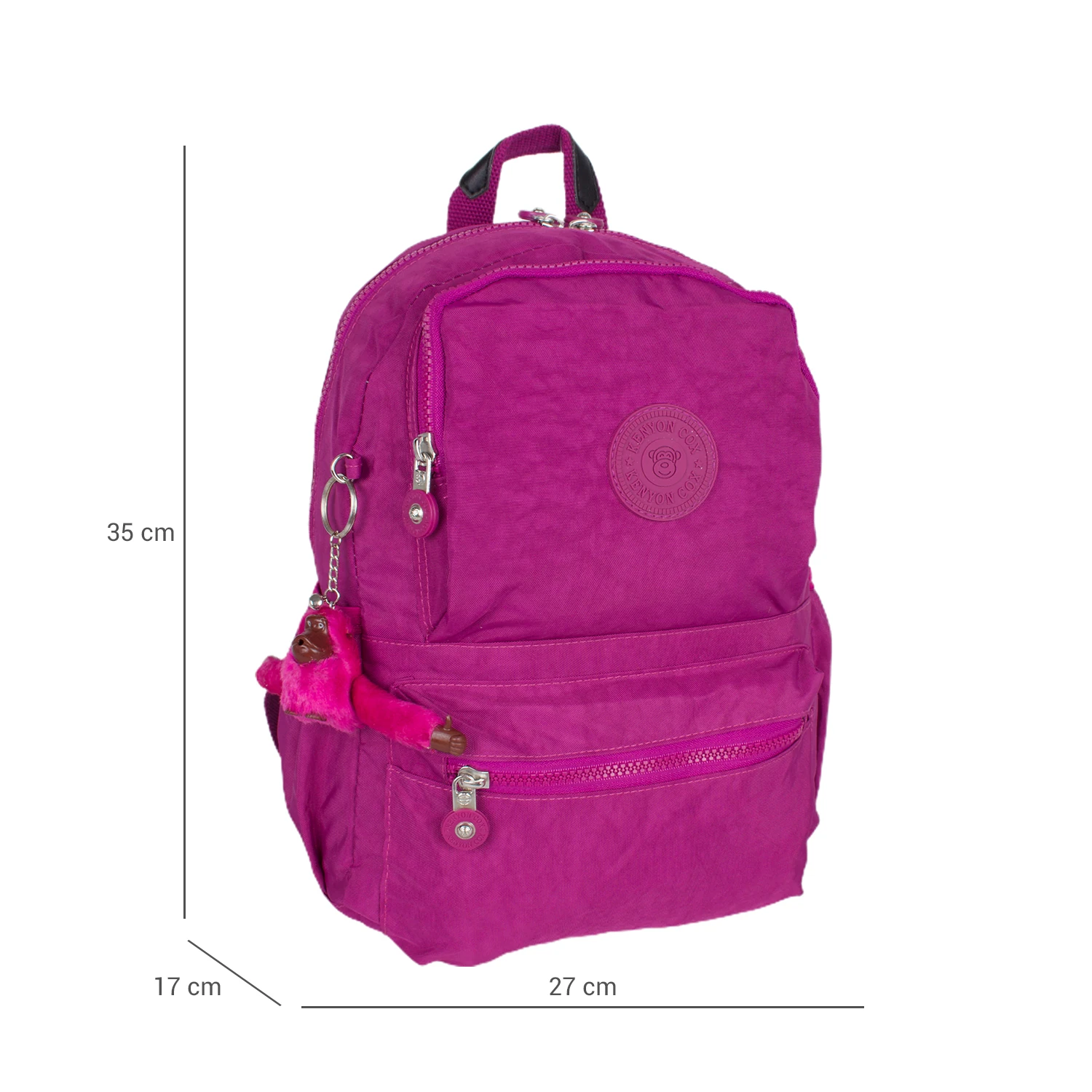 Kenyon 8831 Unisex Klinkır Kumaş Sırt Çantası Mor