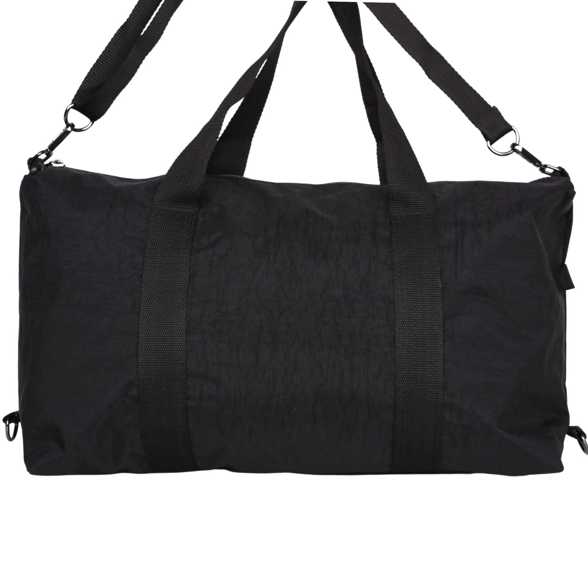 Bagacar UR6021 Siyah Klinkır Kumaş Plaj Spor ve Seyahat Çantası