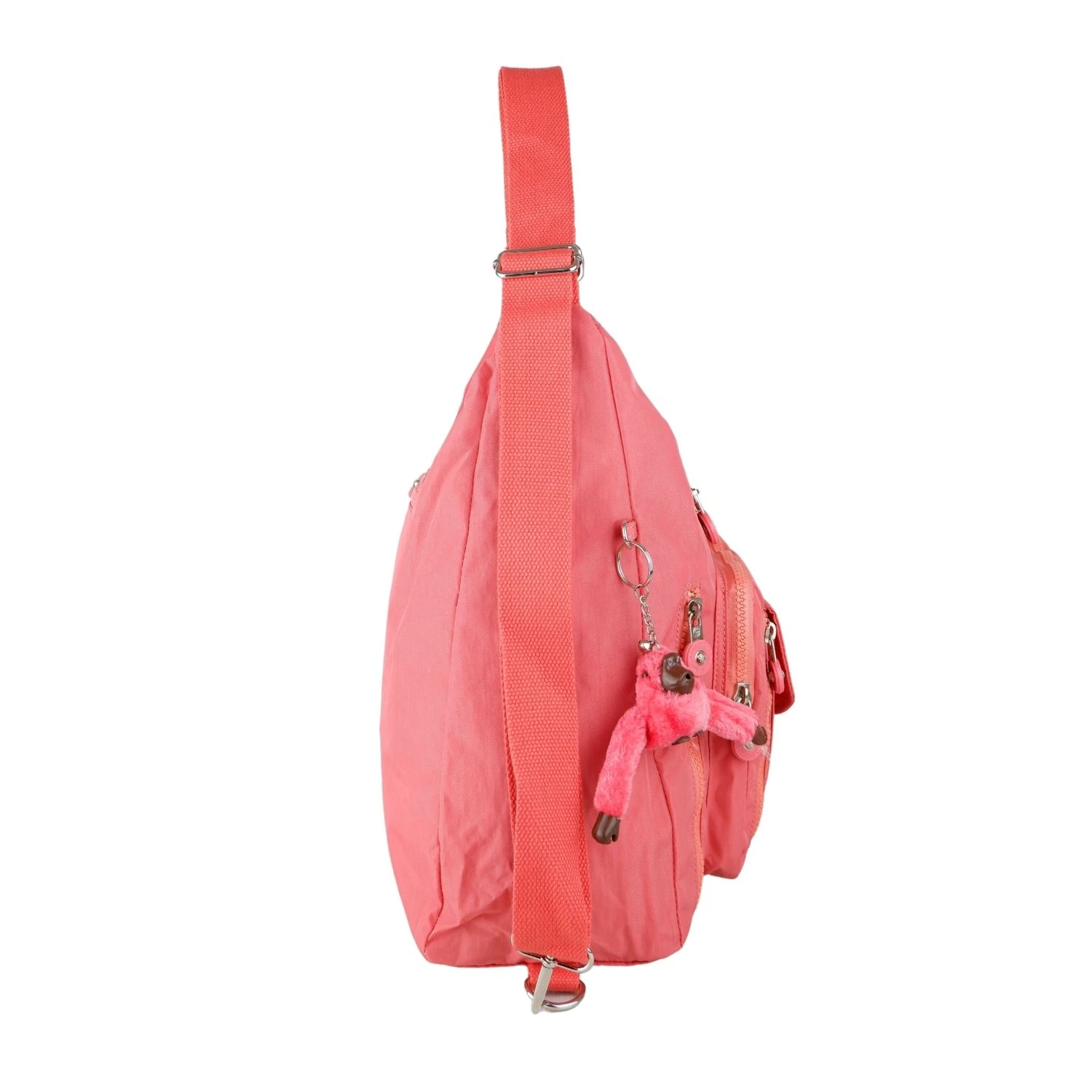 Kenyon Cox B219 Klinkır Kumaş Hafif Sırt Çantası ve Kol Çantası Nar Çiçeği