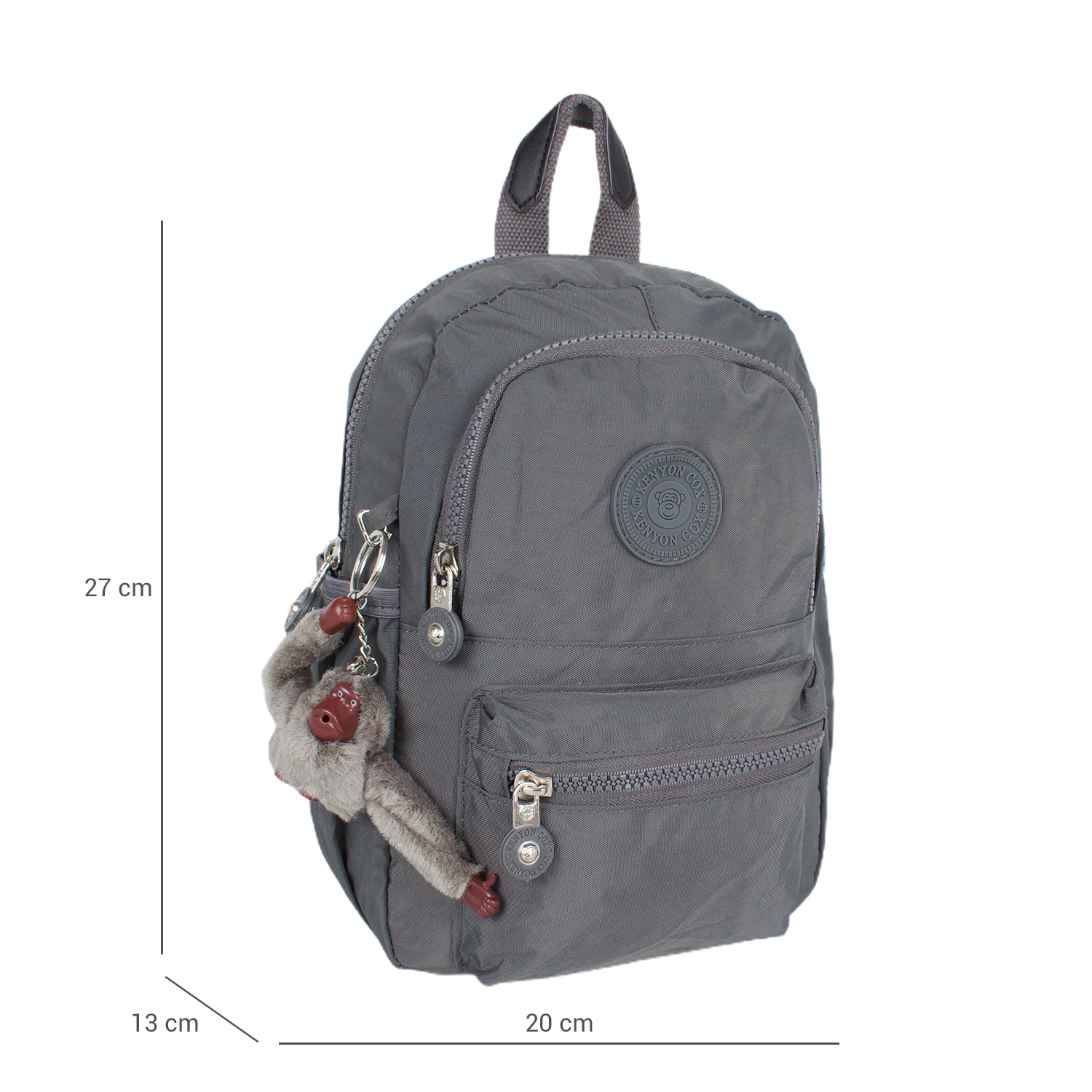 Kenyon 8820 Bayan Klinkır Kumaş Sırt Çantası Gri