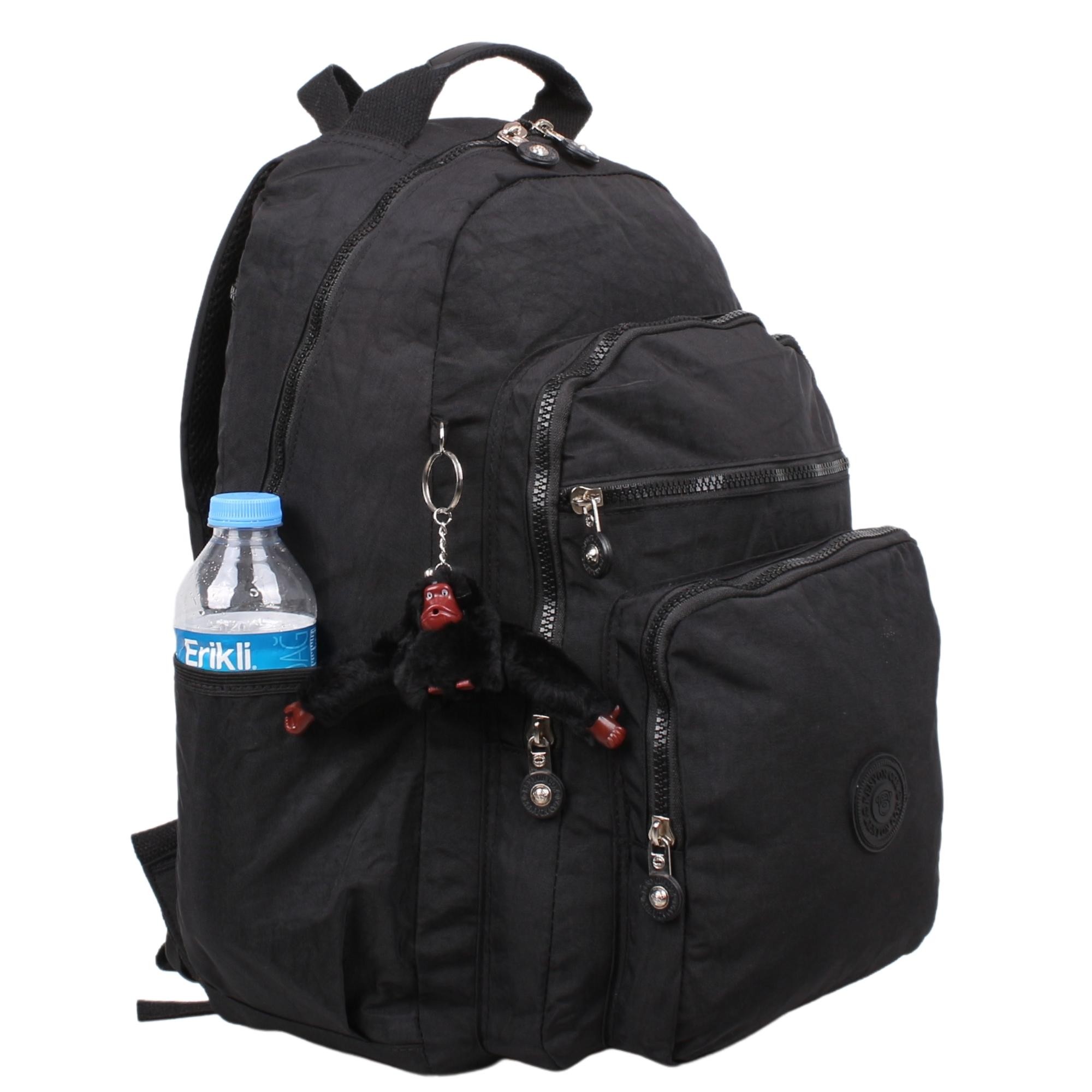 Kenyon Cox 8864 Siyah Unisex Klinkır Kumaş Sırt Çantası