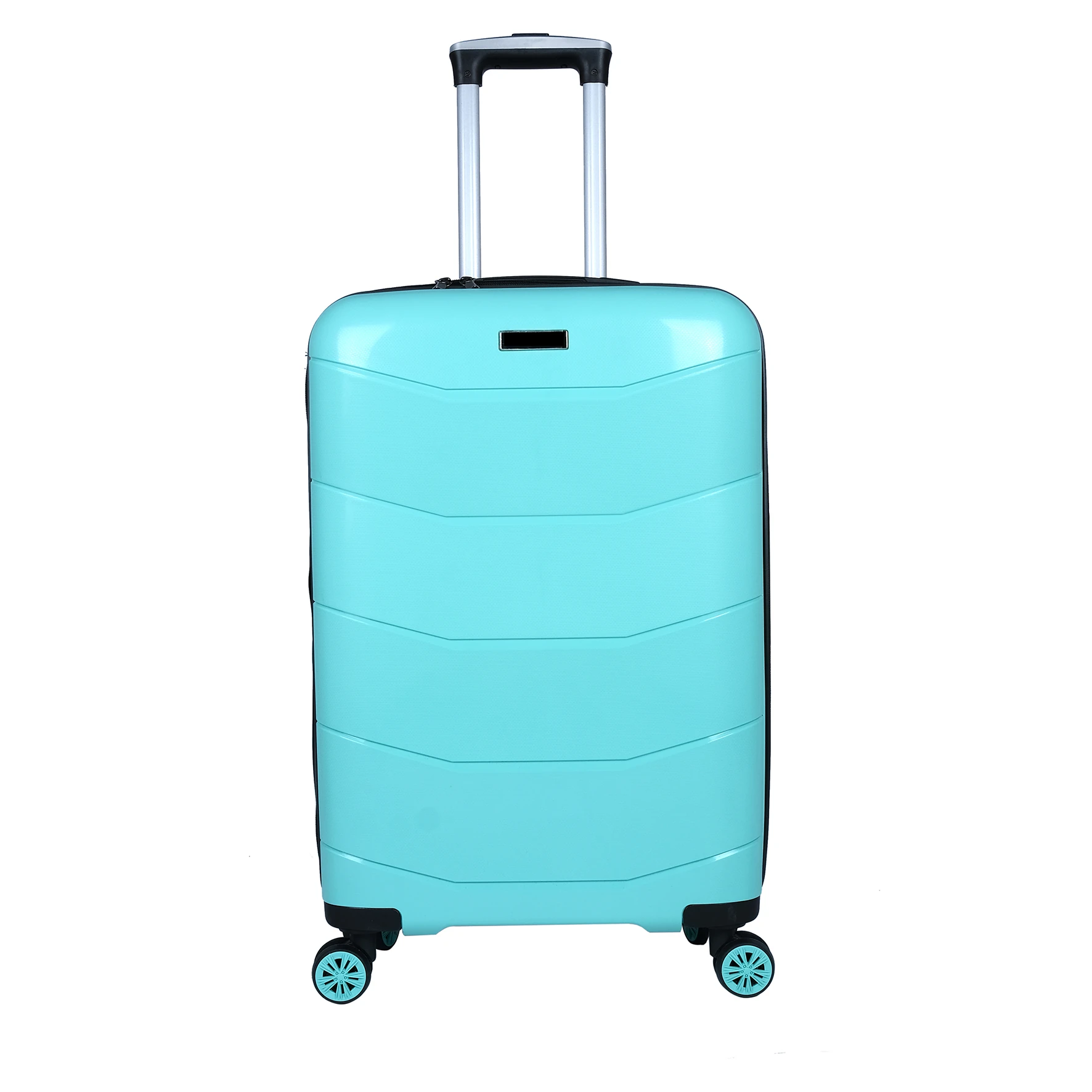 Bagacar Ultra Hafif Kırılmaz Silikon Orta Boy Valiz Mint+ETİKET HEDİYELİ!