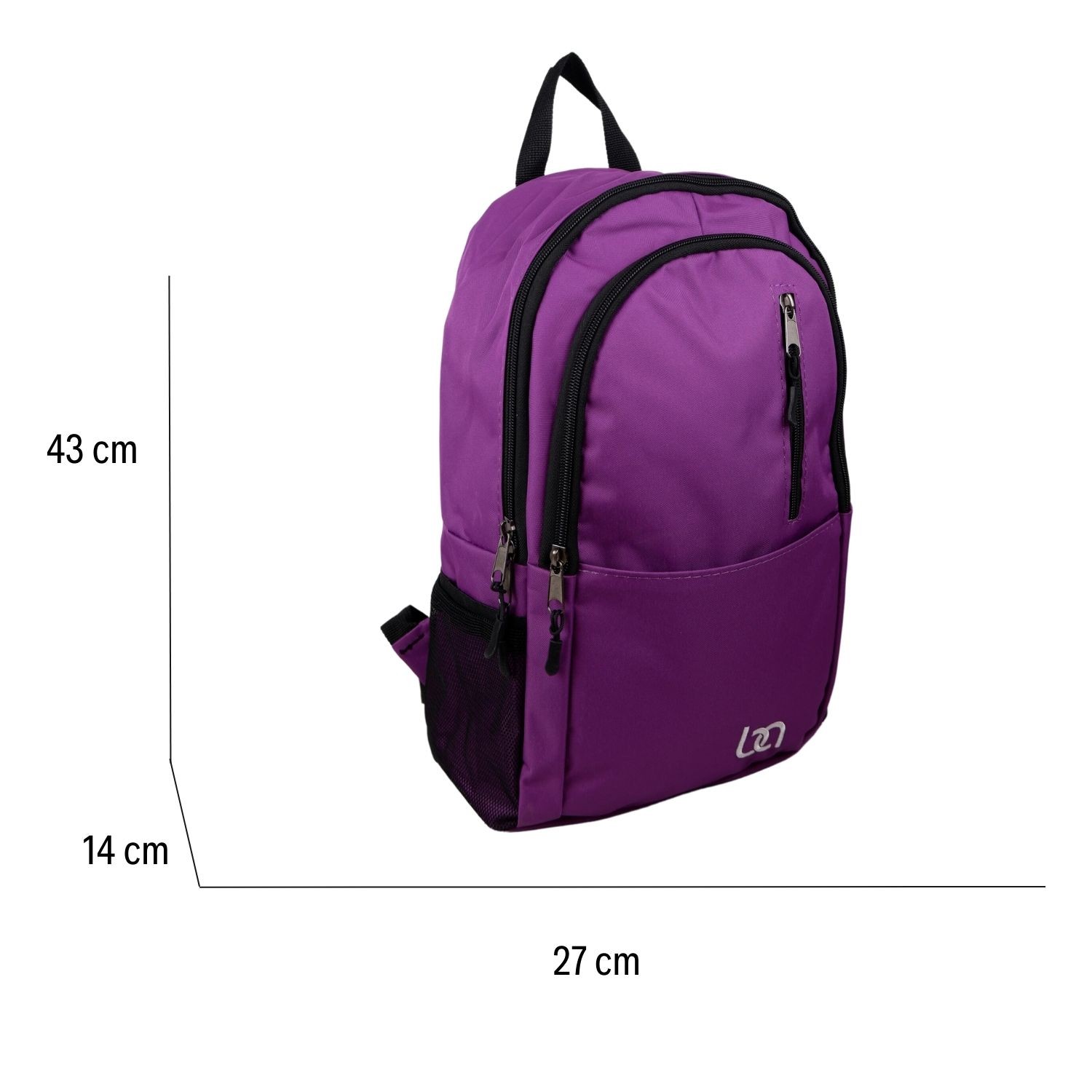 Bagacar Mnt Cepli Mor Unisex Okul ve Günlük Sırt Çantası