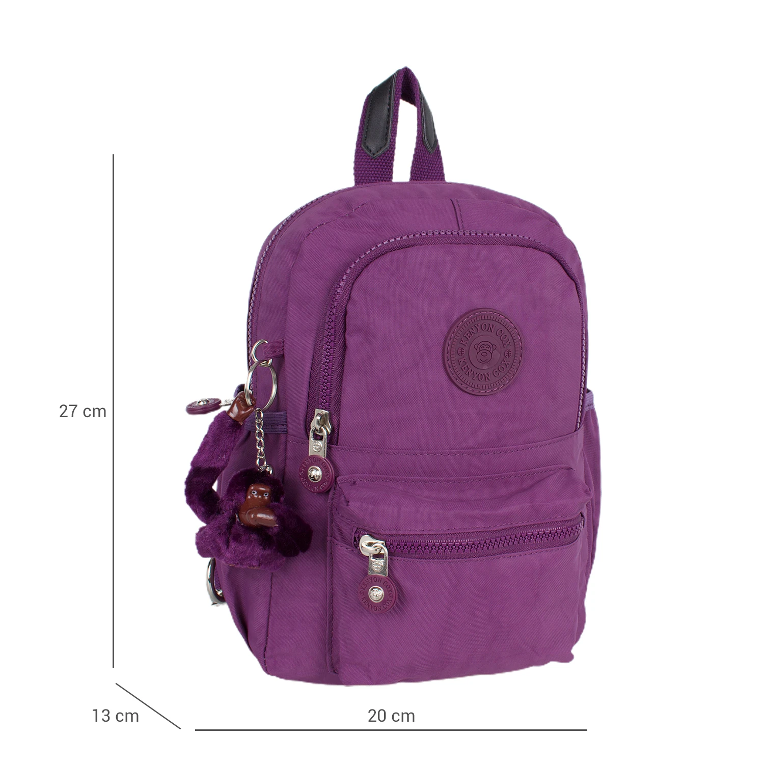 Kenyon 8820 Bayan Klinkır Kumaş Sırt Çantası Mor