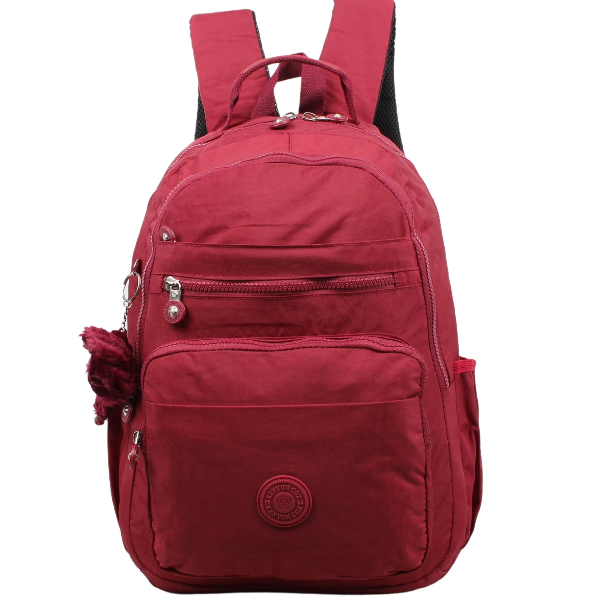 Kenyon Cox 8861 Bordo Unisex Klinkır Kumaş Sırt Çantası