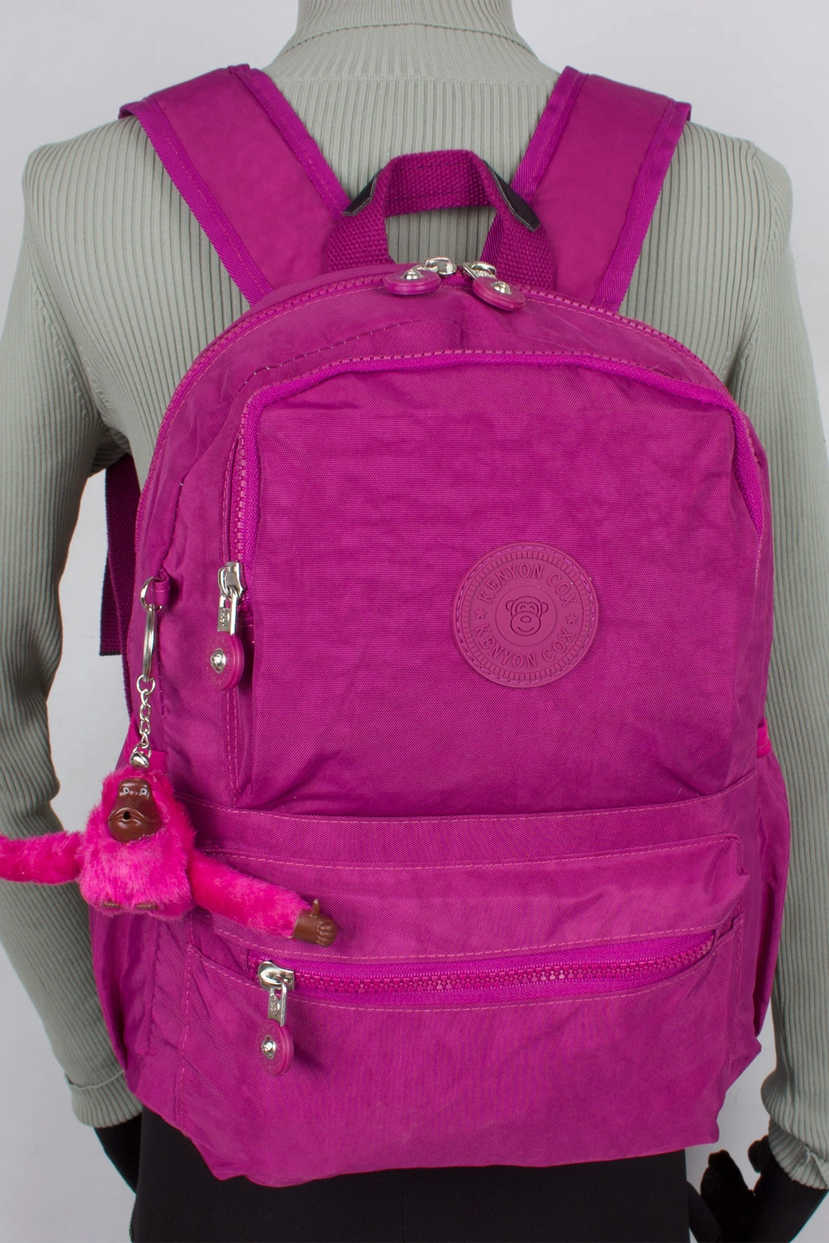 Kenyon 8831 Unisex Klinkır Kumaş Sırt Çantası Mor