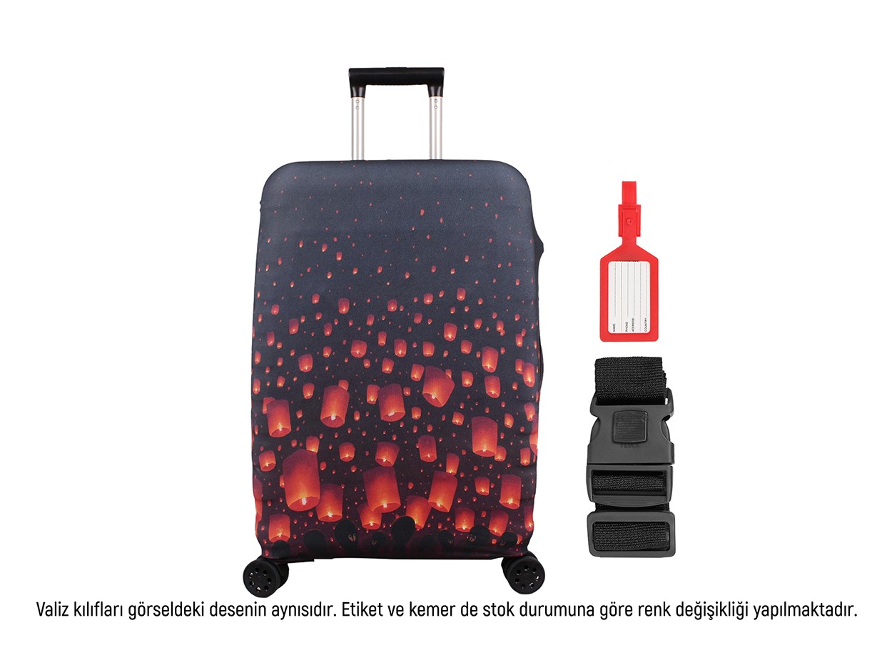 Bagacar Dilek Valiz Kılıfı, Valiz Kemeri, Valiz Etiketi