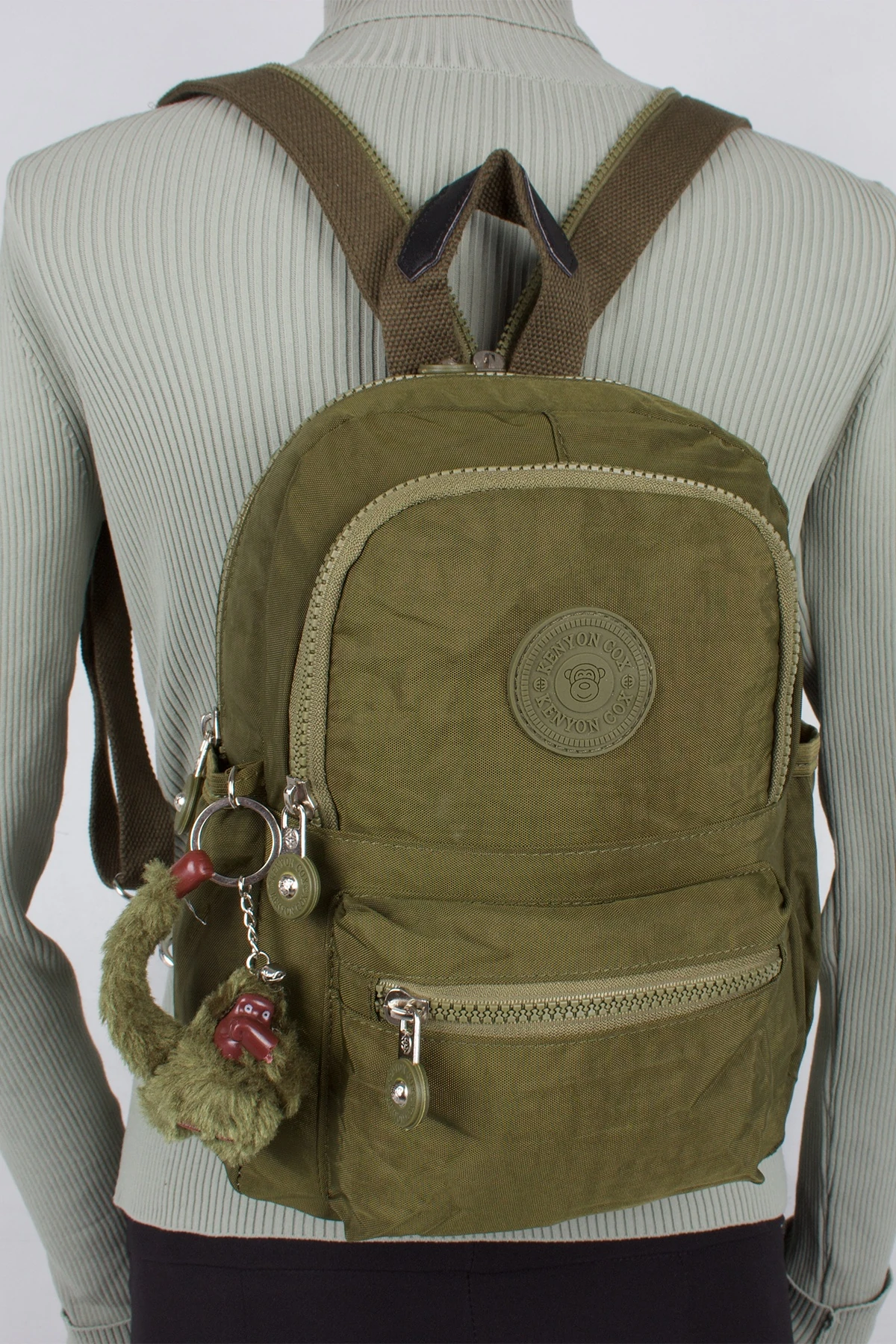 Kenyon 8820 Bayan Klinkır Kumaş Sırt Çantası Haki