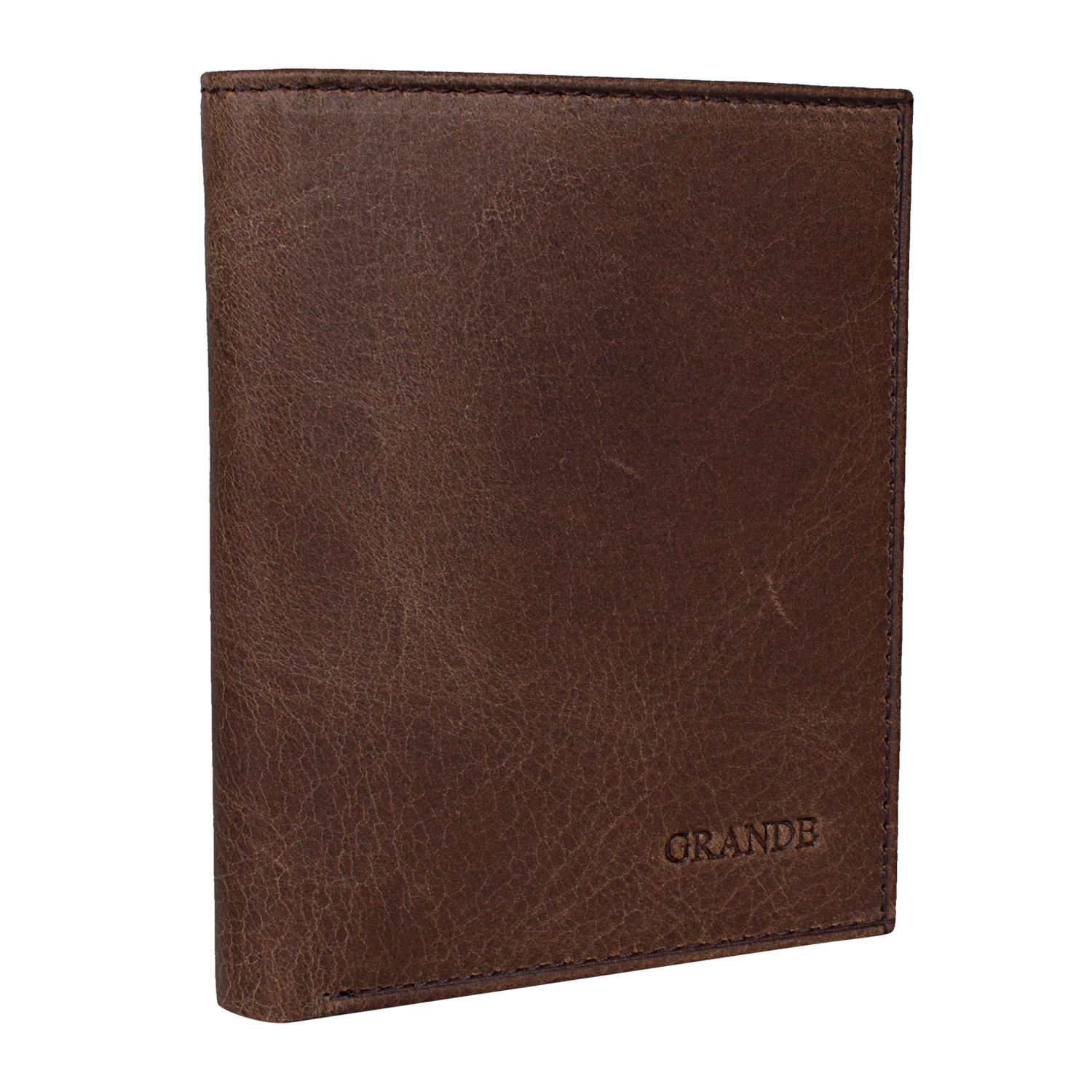 Bagacar 1720 Hakiki Deri Erkek Cüzdanı Kahve