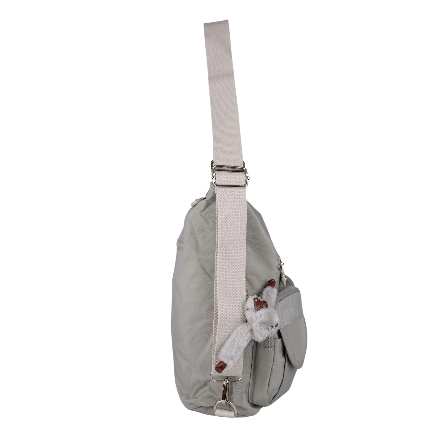 Kenyon Cox 2198 Klinkır Kumaş Hafif Sırt ve Kol Çantası Gri